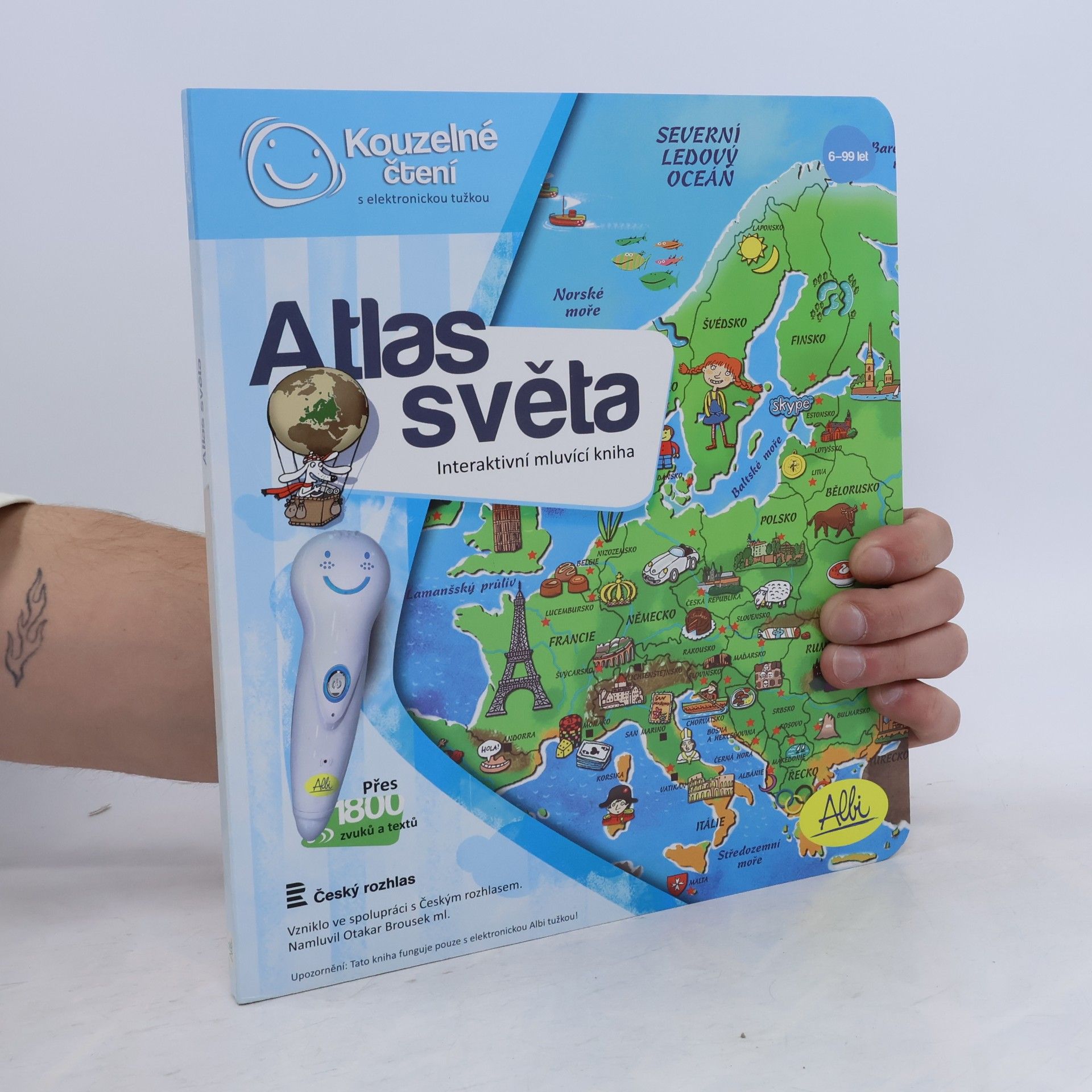 Tereza Kocová Atlas světa. Interaktivní mluvící kniha