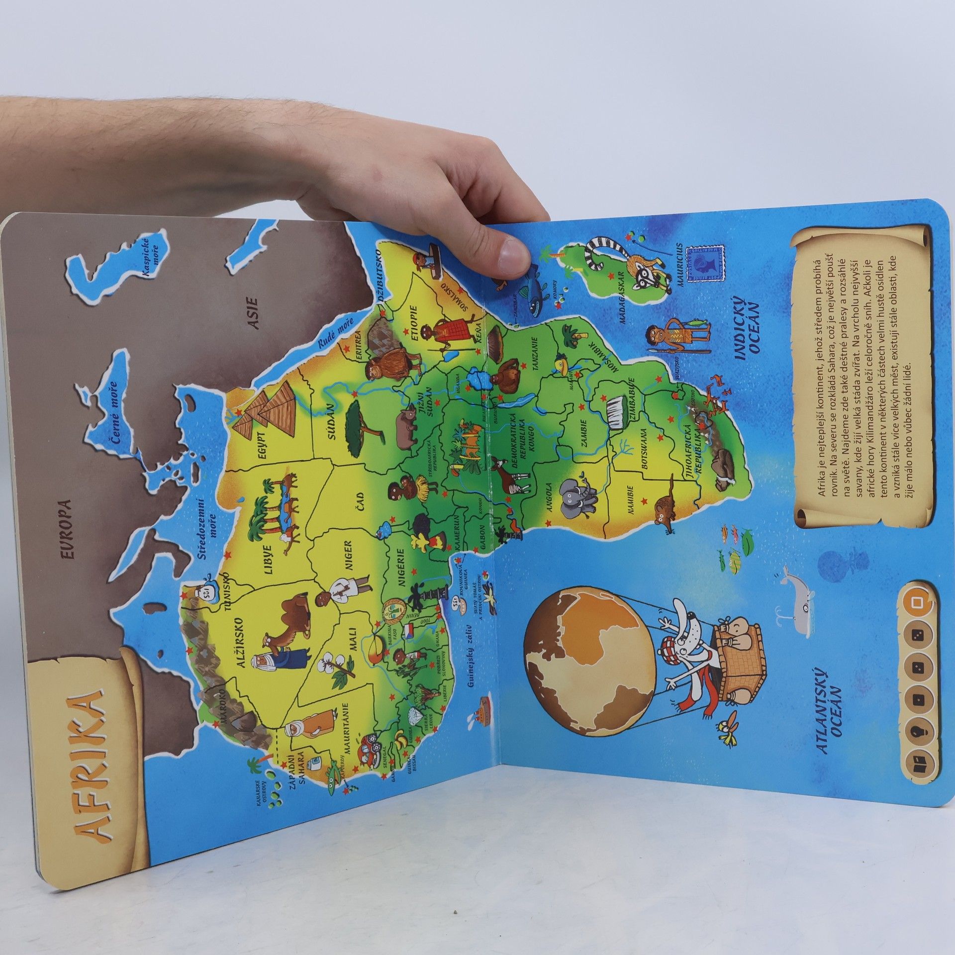 Tereza Kocová Atlas světa. Interaktivní mluvící kniha