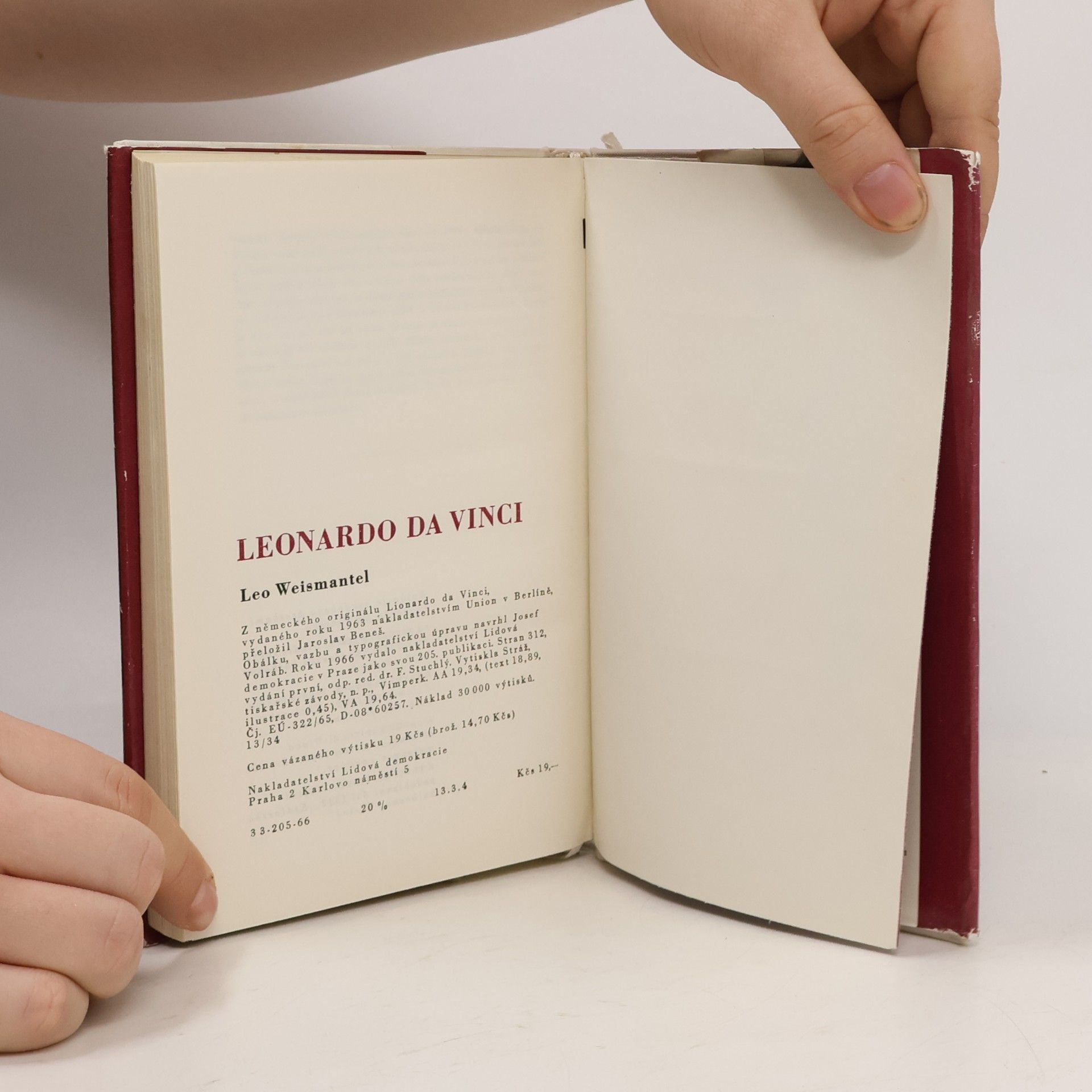 Leo Weismantel Leonardo da Vinci