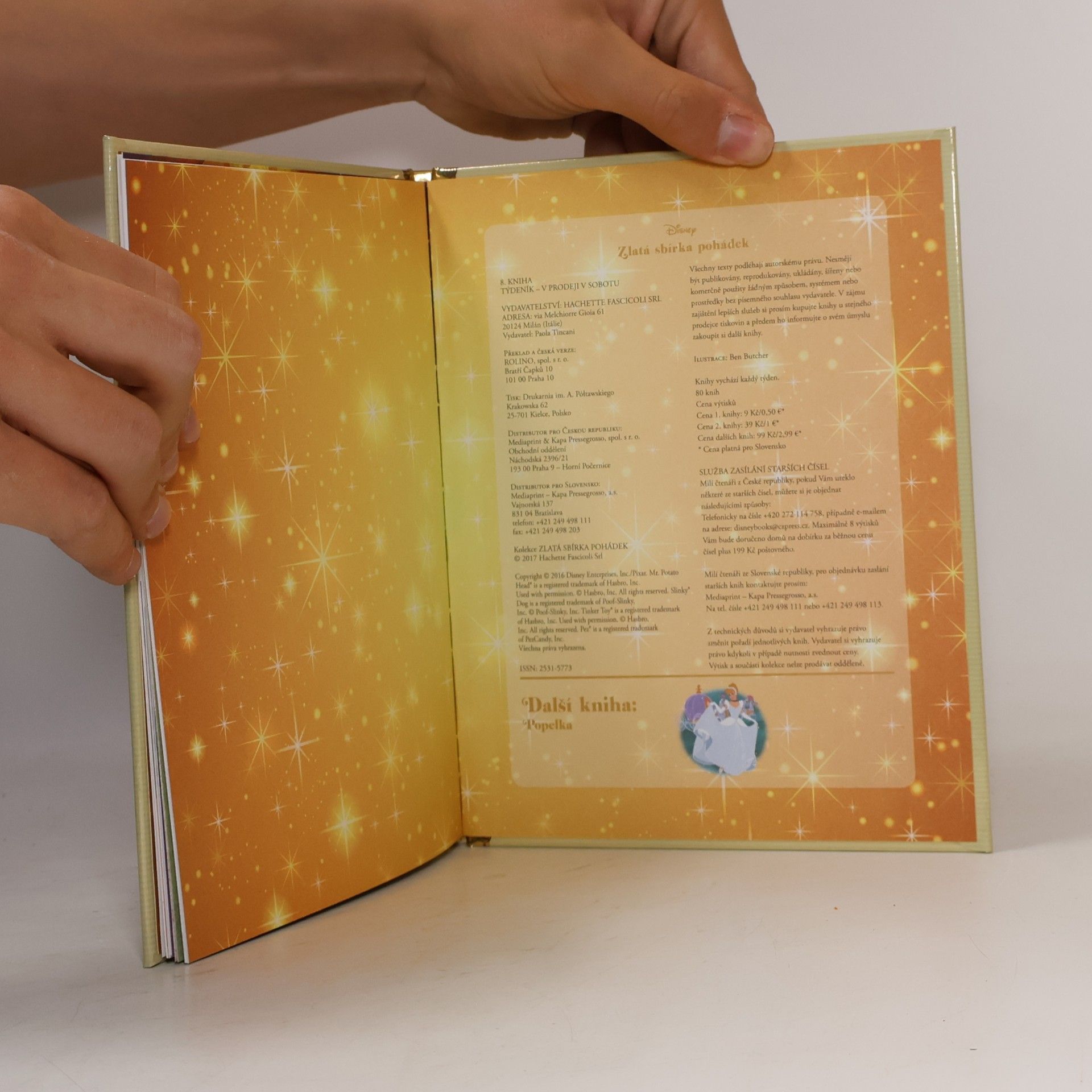 Various authors Zlatá sbírka pohádek 8. Toy Story: Příběh hraček