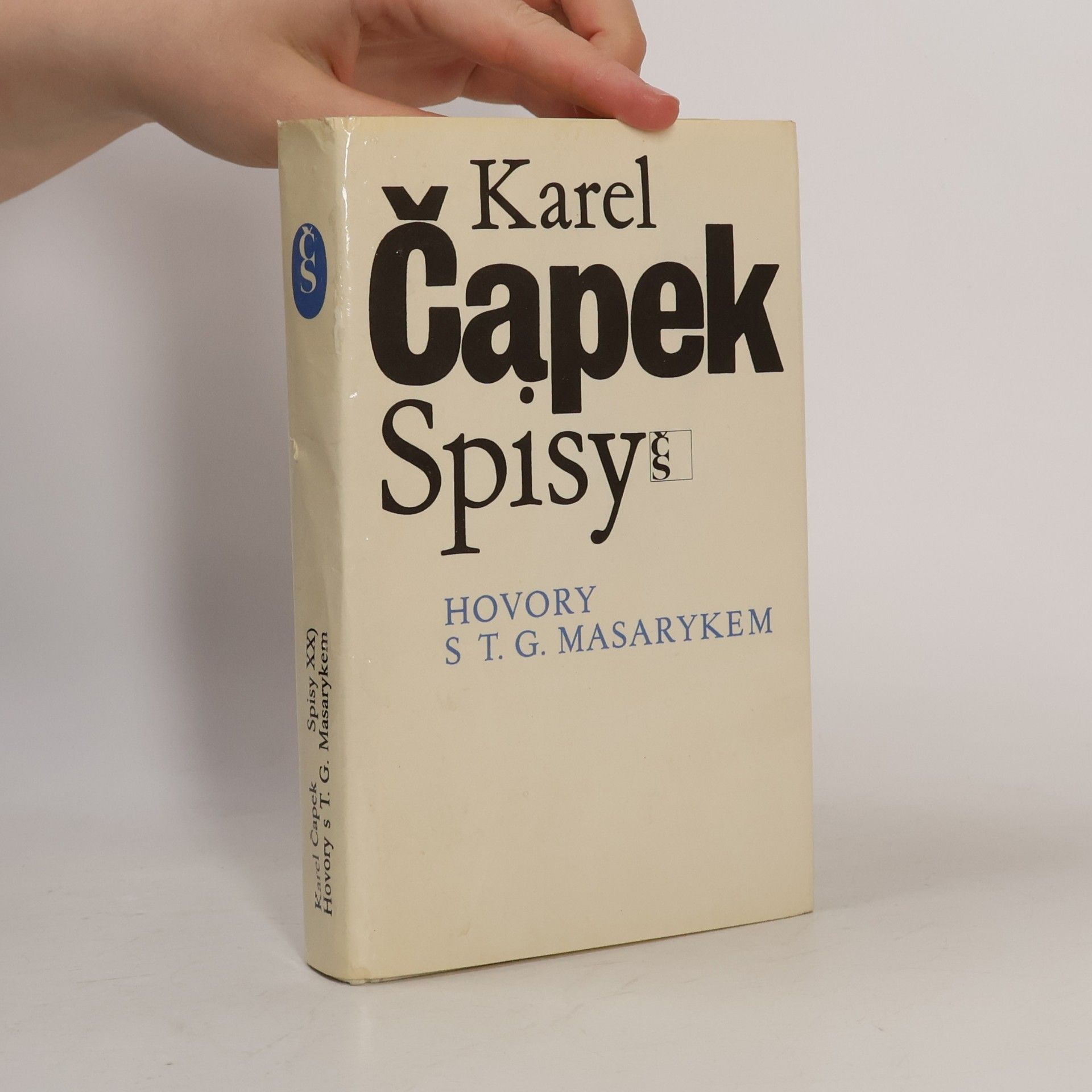 Karel Čapek Hovory s T. G. Masarykem