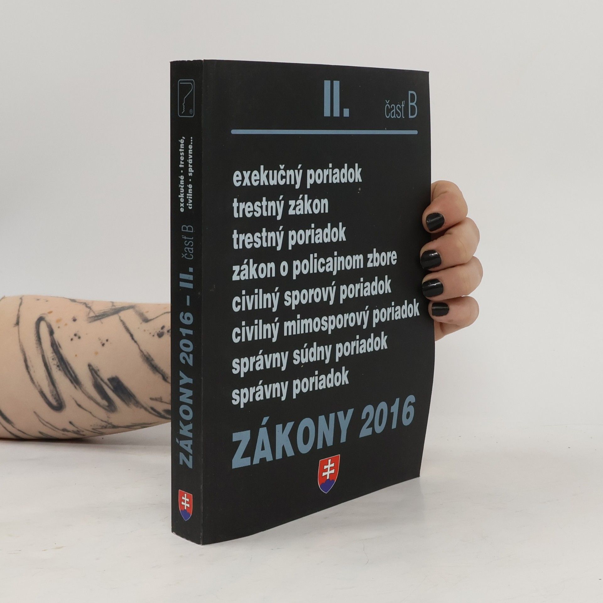 Kolektiv autorů Zákony 2016 - II. čásť B