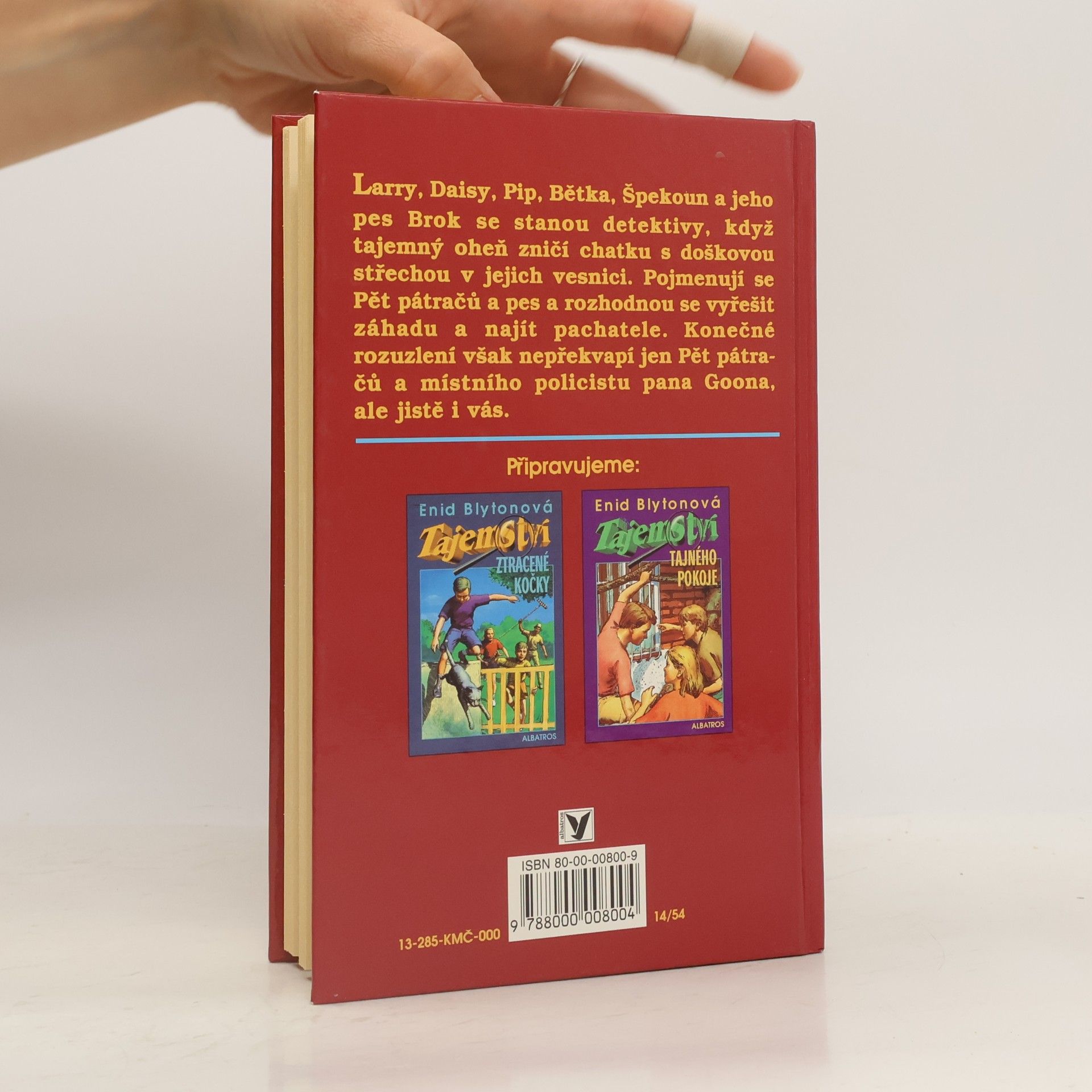 Enid Blyton Tajemství spálené chaty