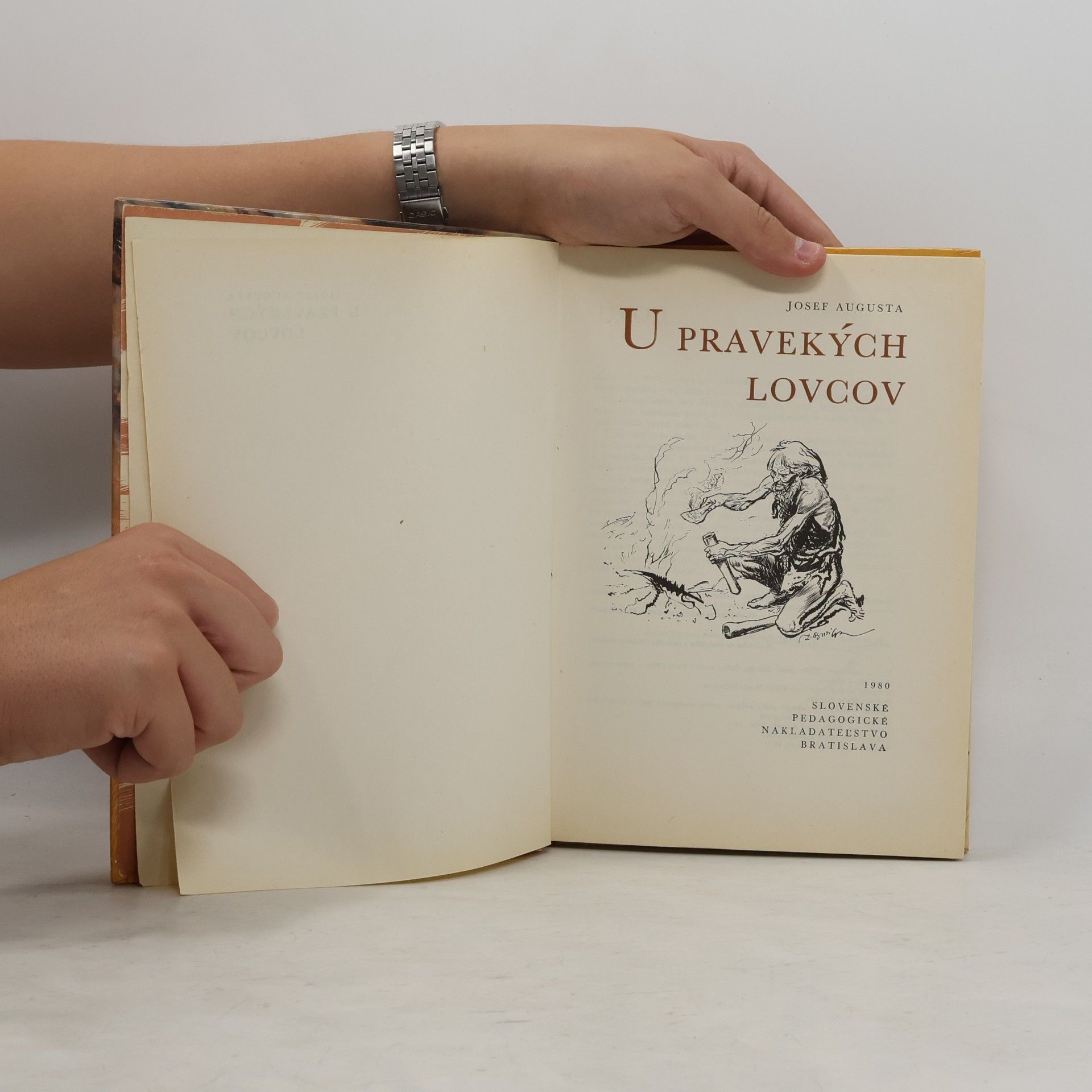 Josef Augusta U pravekých lovcov