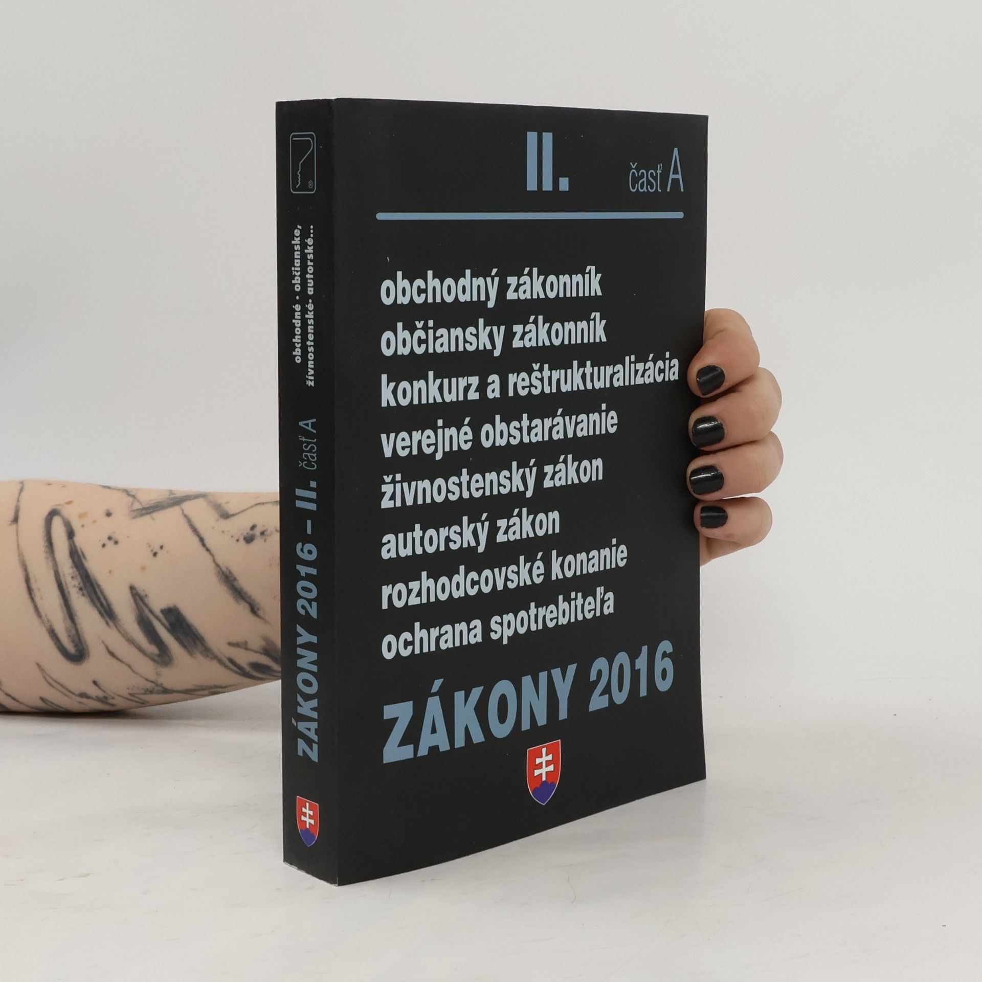 Various authors Zákony 2016 - II. časť A