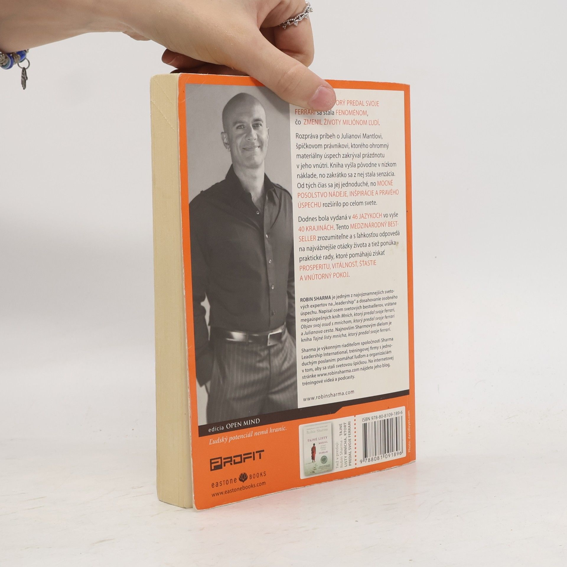 Robin Sharma Mních, ktorý predal svoje ferrari