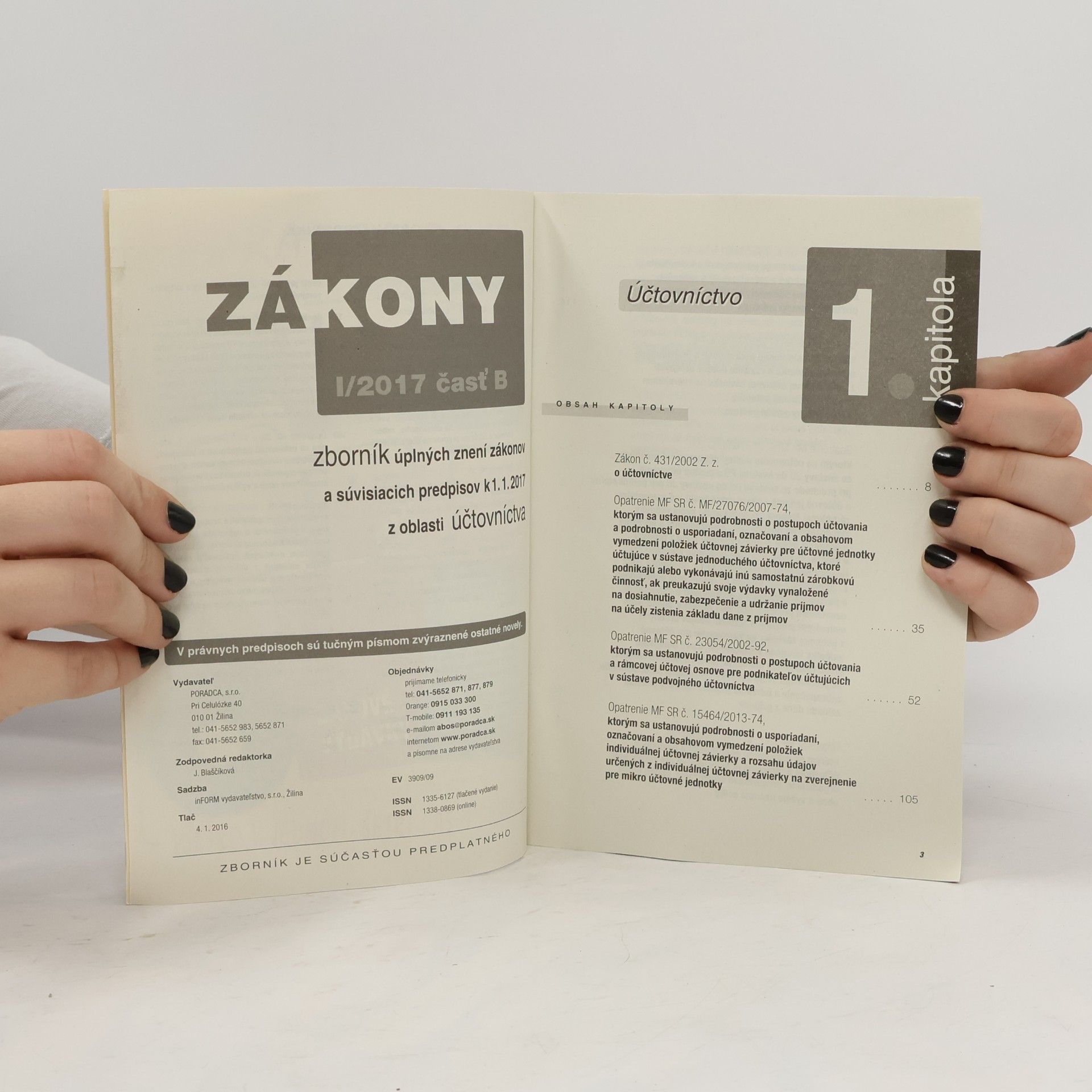 Autorenkollektiv Zákony I. 2017 čásť A