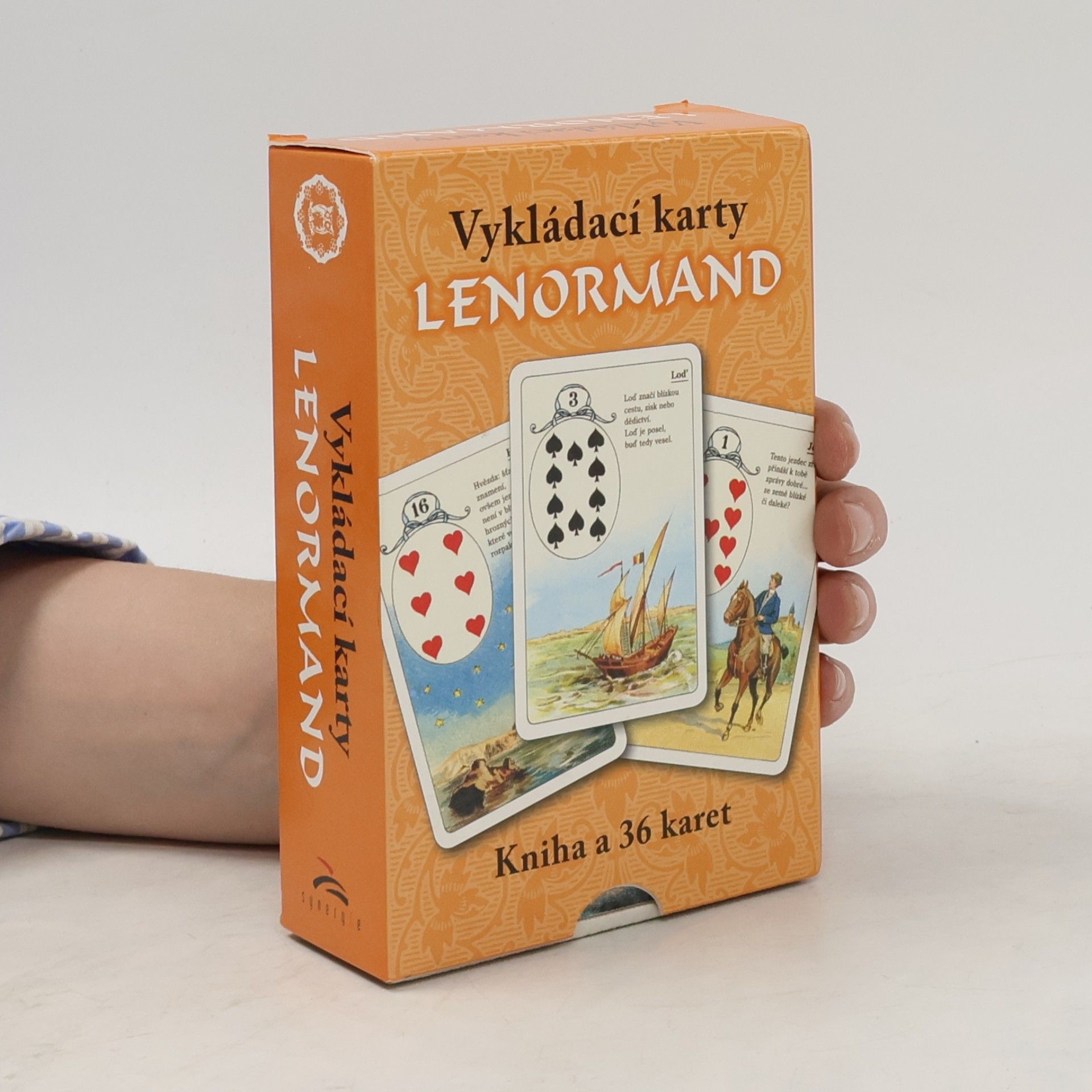 Ilona Hůlová Lenormand vykládací karty (kniha + 36 karet)