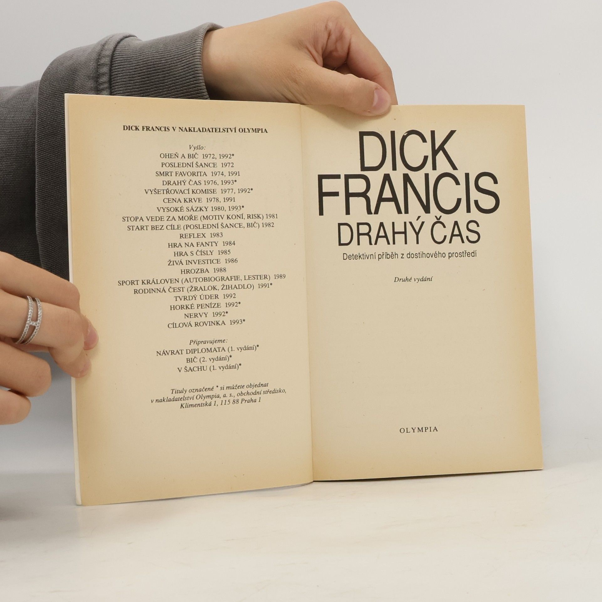 Dick Francis Drahý čas