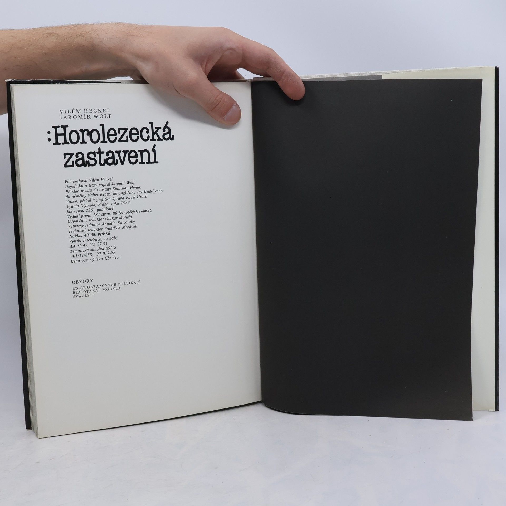Vilém Heckel Horolezecká zastavení