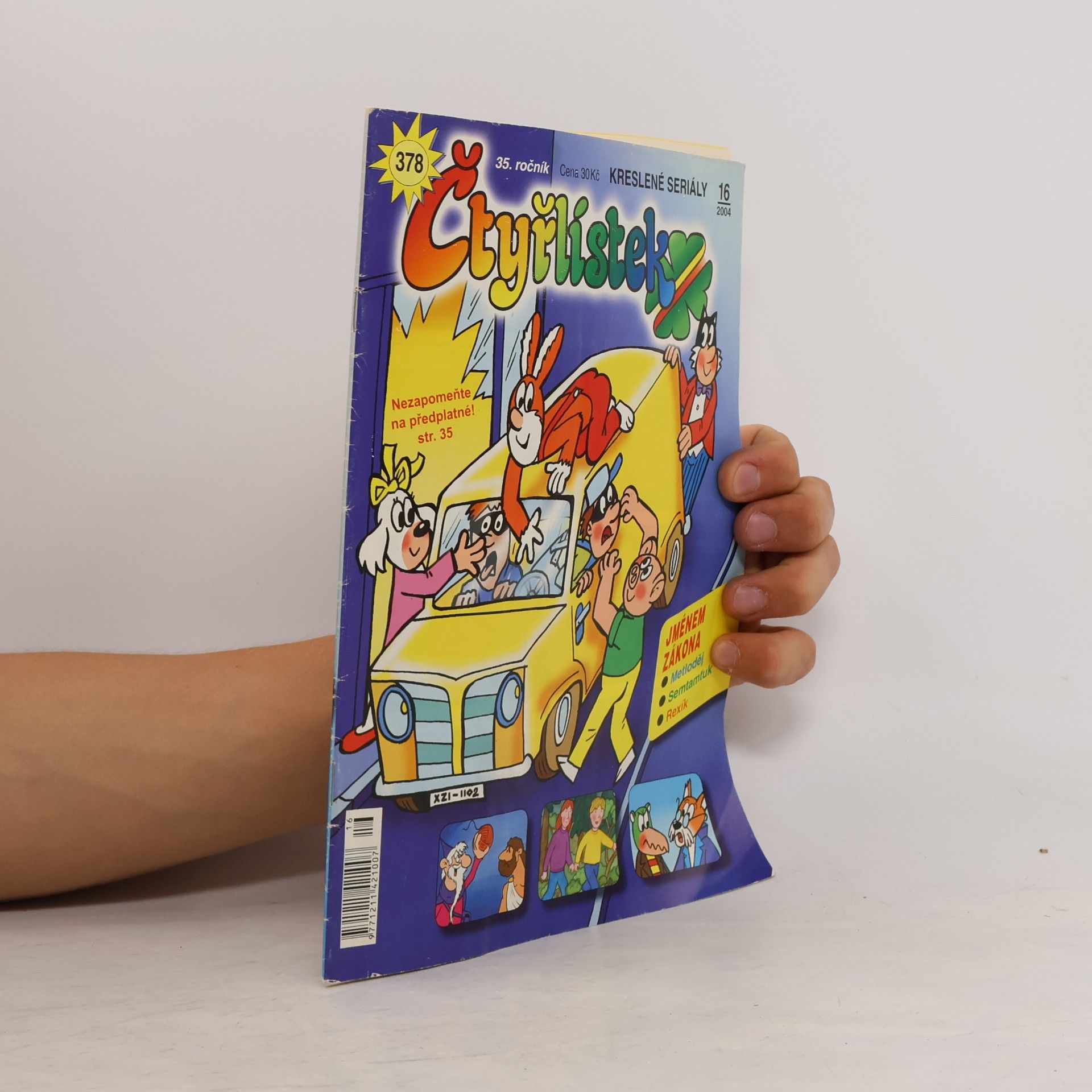Collectif d'auteurs Čtyřlístek 378. 16/2004