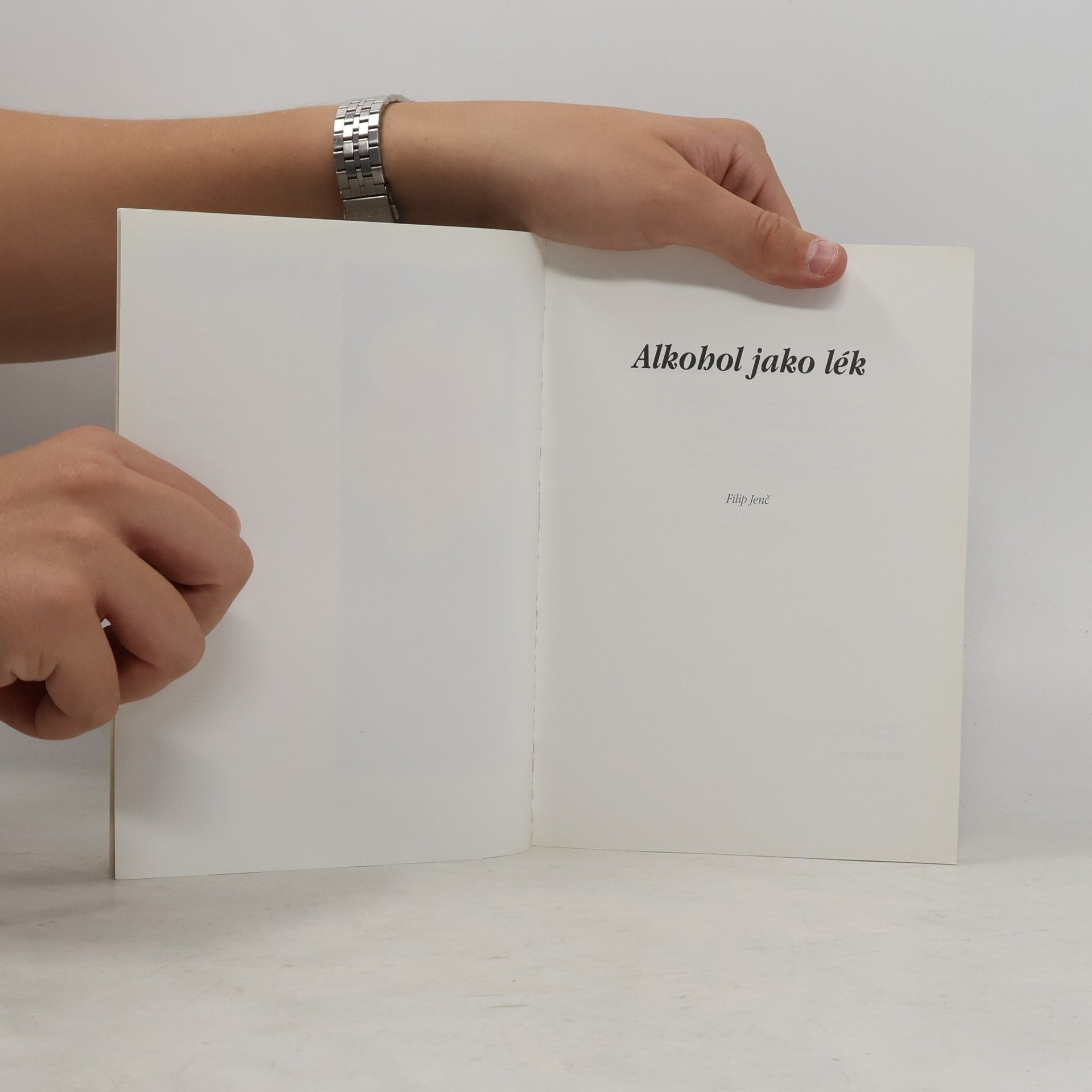 Filip Jenč Alkohol jako lék
