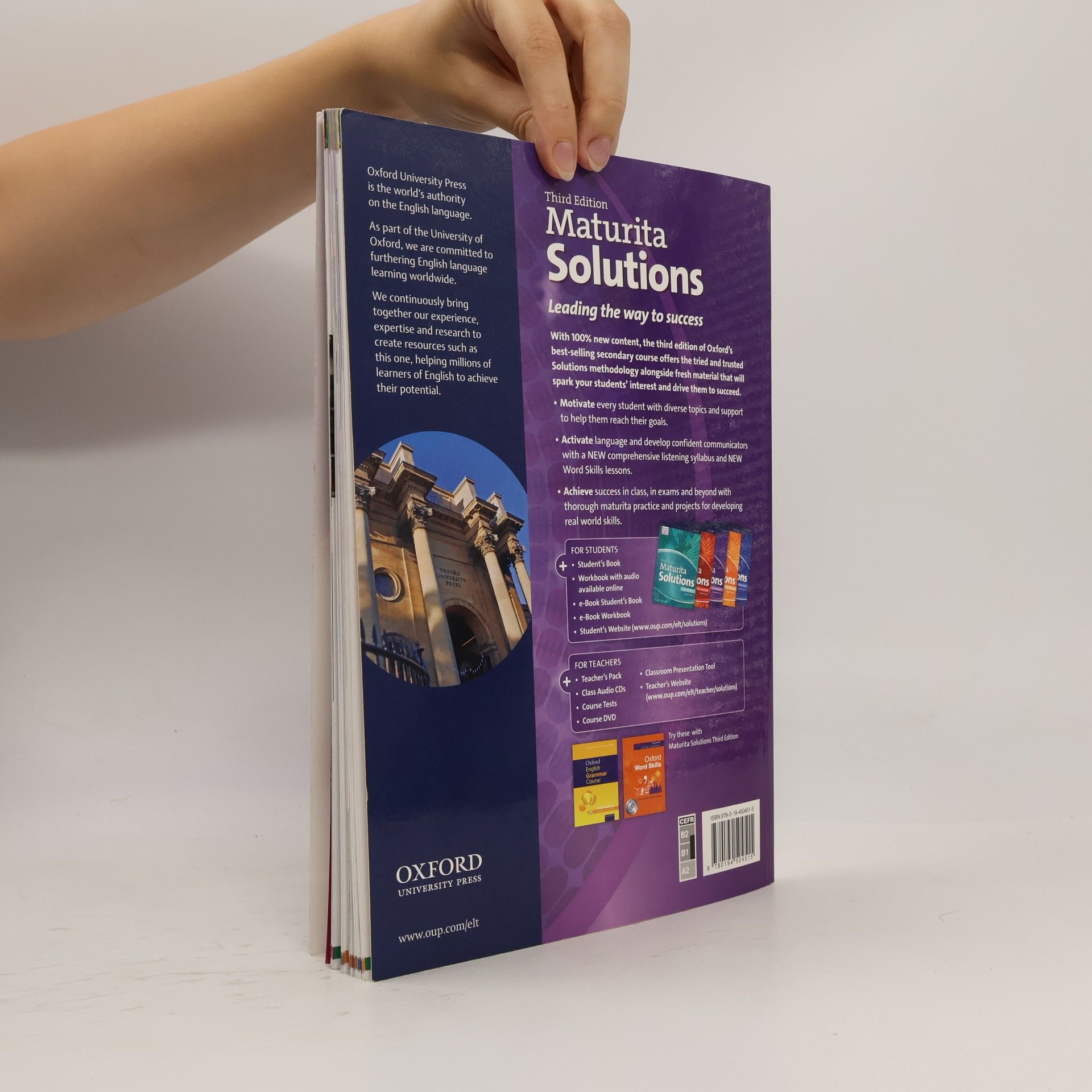 Paul A. Davies Maturita solutions : third edition. Intermediate. Student's book
