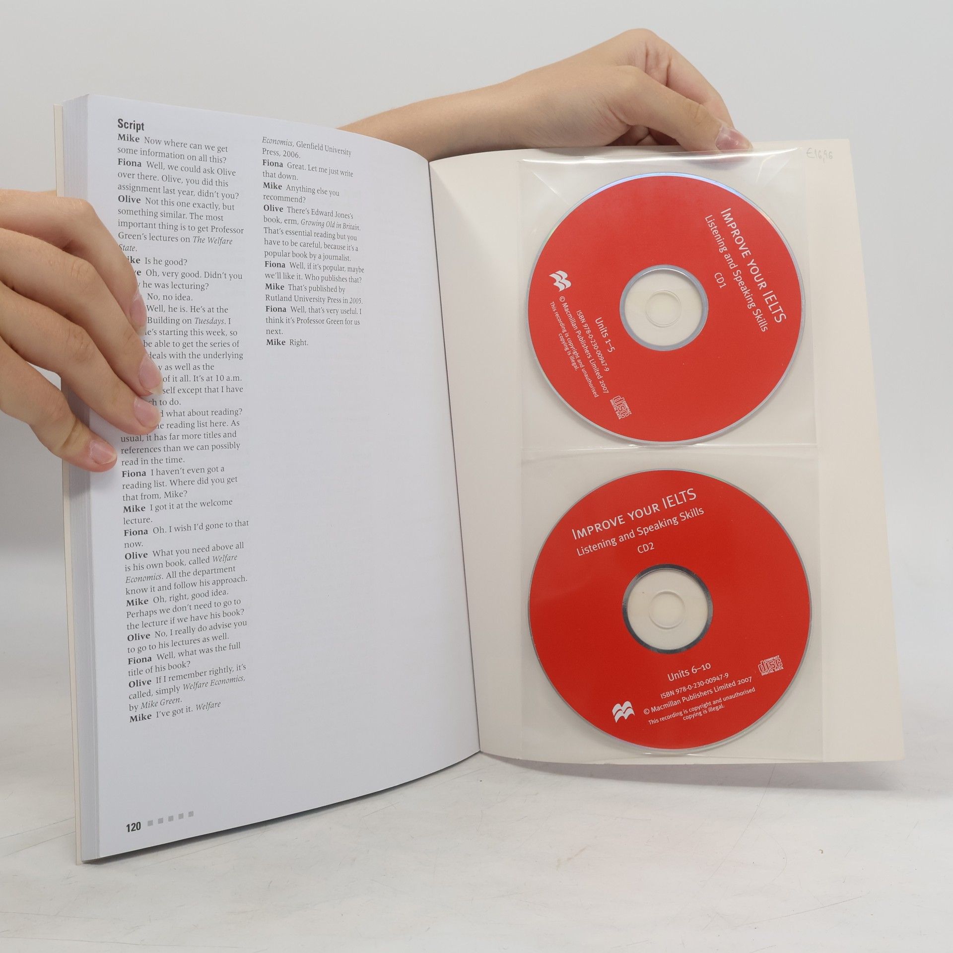 Barry Cusack Improve Your IELTS Skills: Listening and Speaking Student´s Book with Audio CD