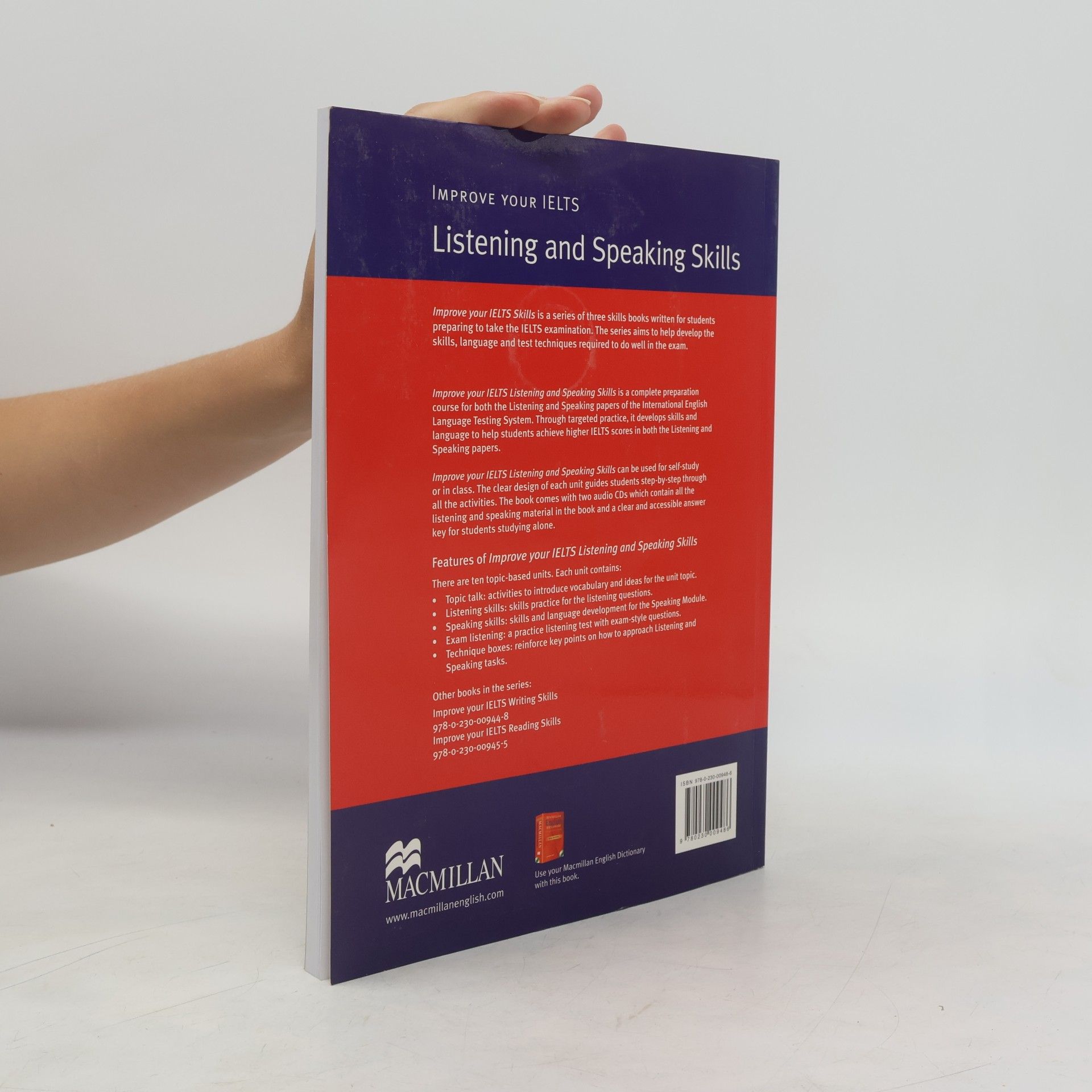 Barry Cusack Improve Your IELTS Skills: Listening and Speaking Student´s Book with Audio CD