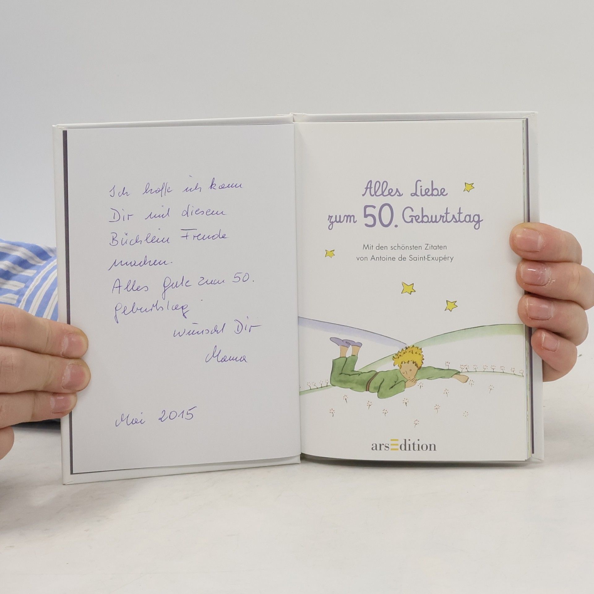 Antoine de Saint-Exupéry Alles Liebe zum 50. Geburtstag. Die schönsten Zitate von Antoine de Saint-Exupéry