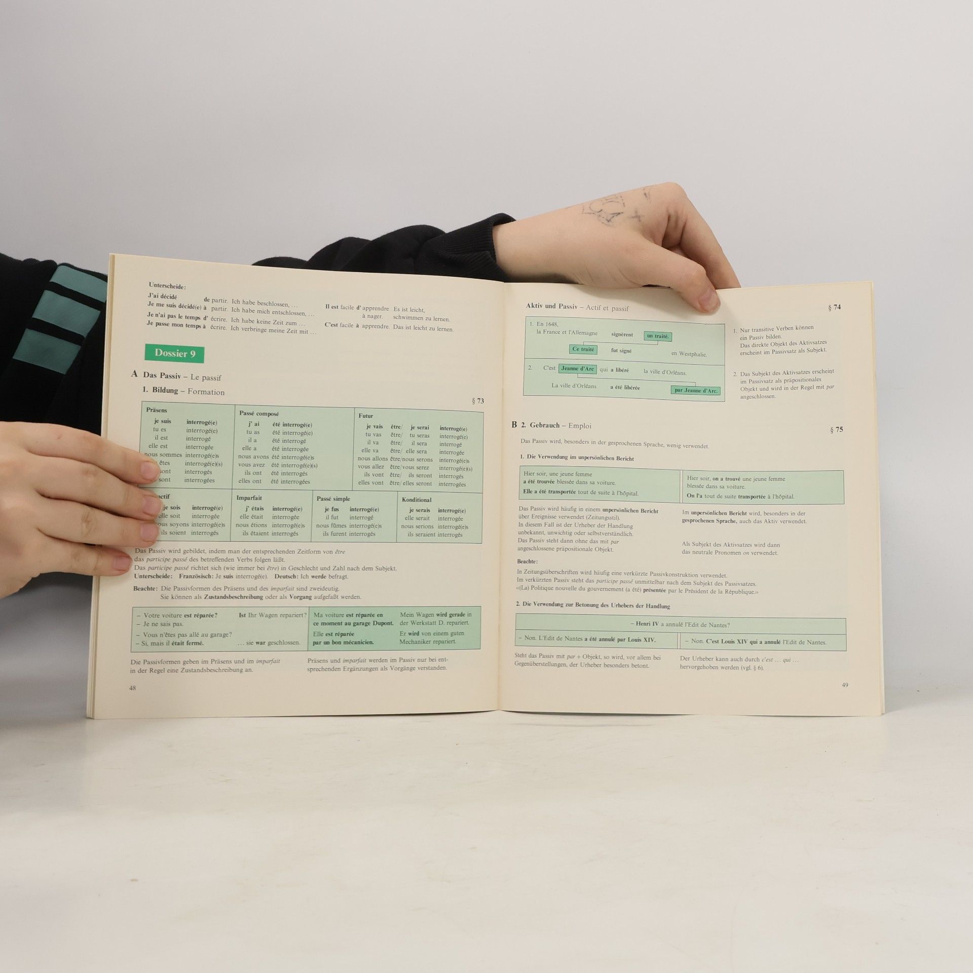 Various authors Etudes Francaises, Cours Intensif 2, Grammatisches Beiheft