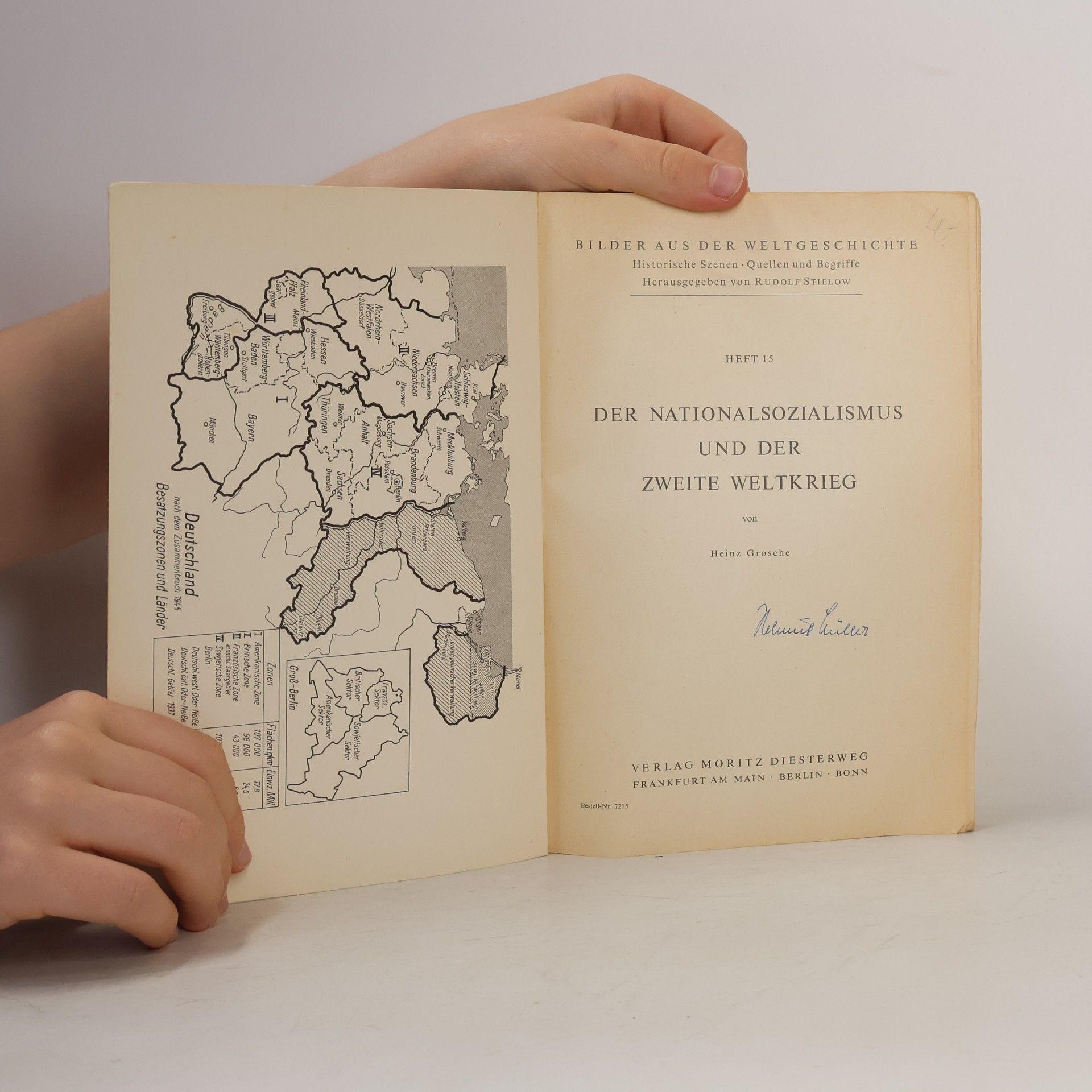 Heinz Grosche Der Nationalsozialismus und der zweite Weltkrieg