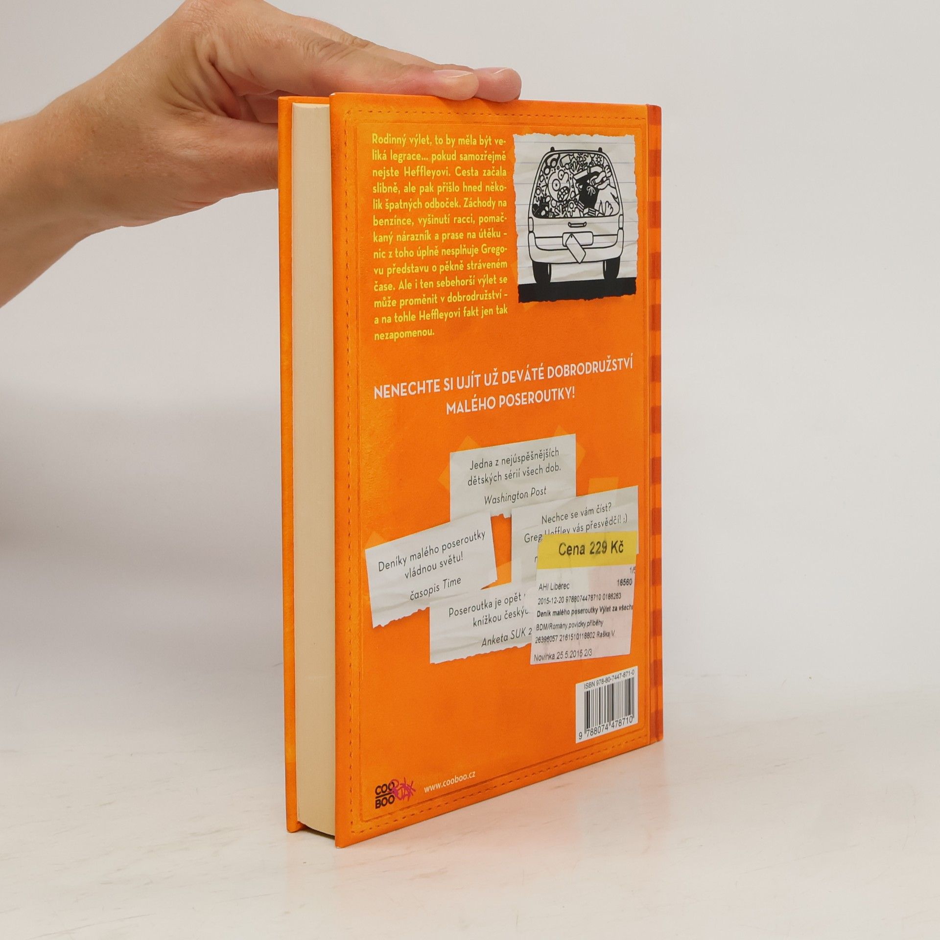 Jeff Kinney Deník malého poseroutky 9. Výlet za všechny peníze