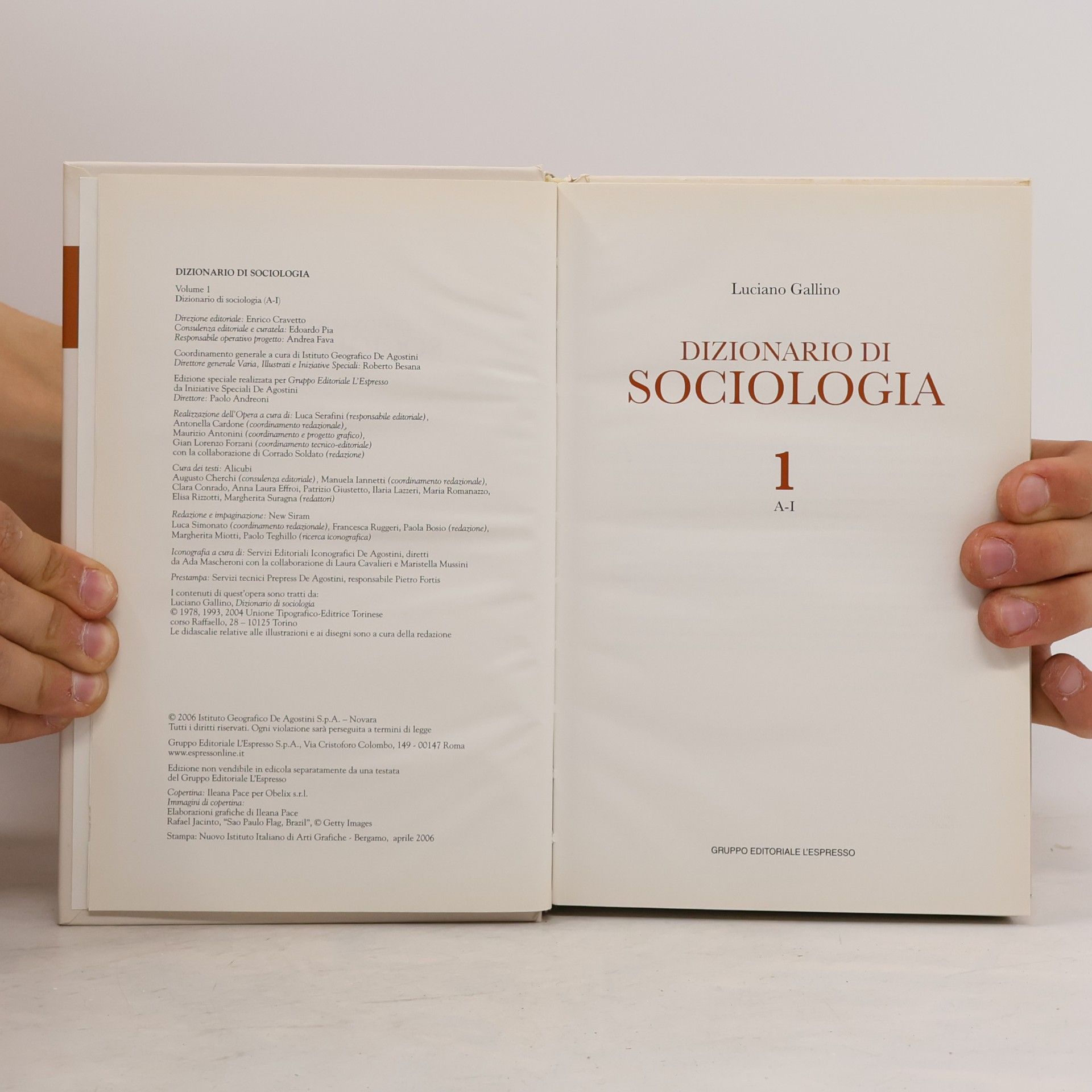 Luciano Gallino Dizionario di sociologia