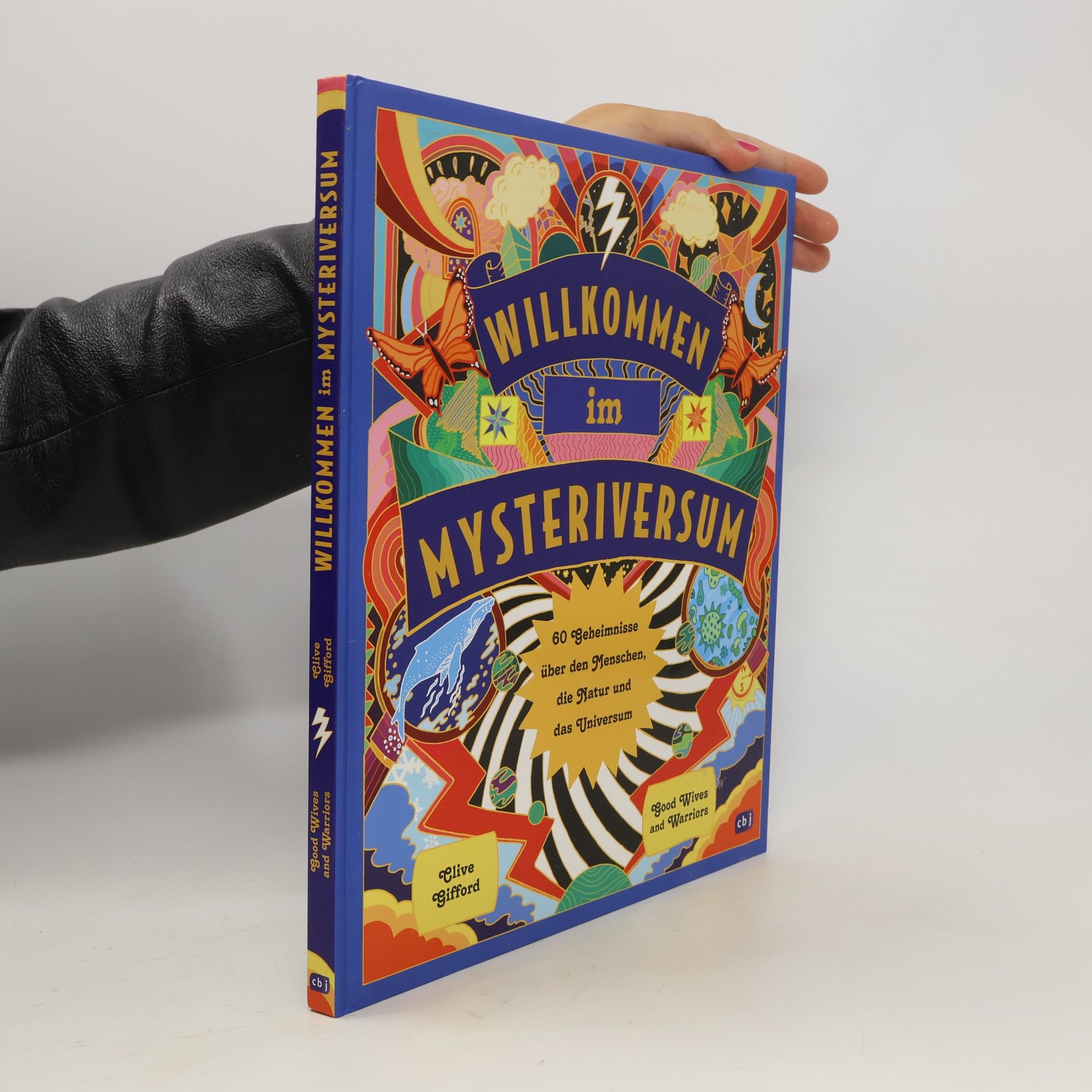 Willkommen im Mysteriversum – 60 Geheimnisse über den Mensch, die Natur und das Universum. Farbenfrohes Sachbuch ab 10 Jahren in großem Format