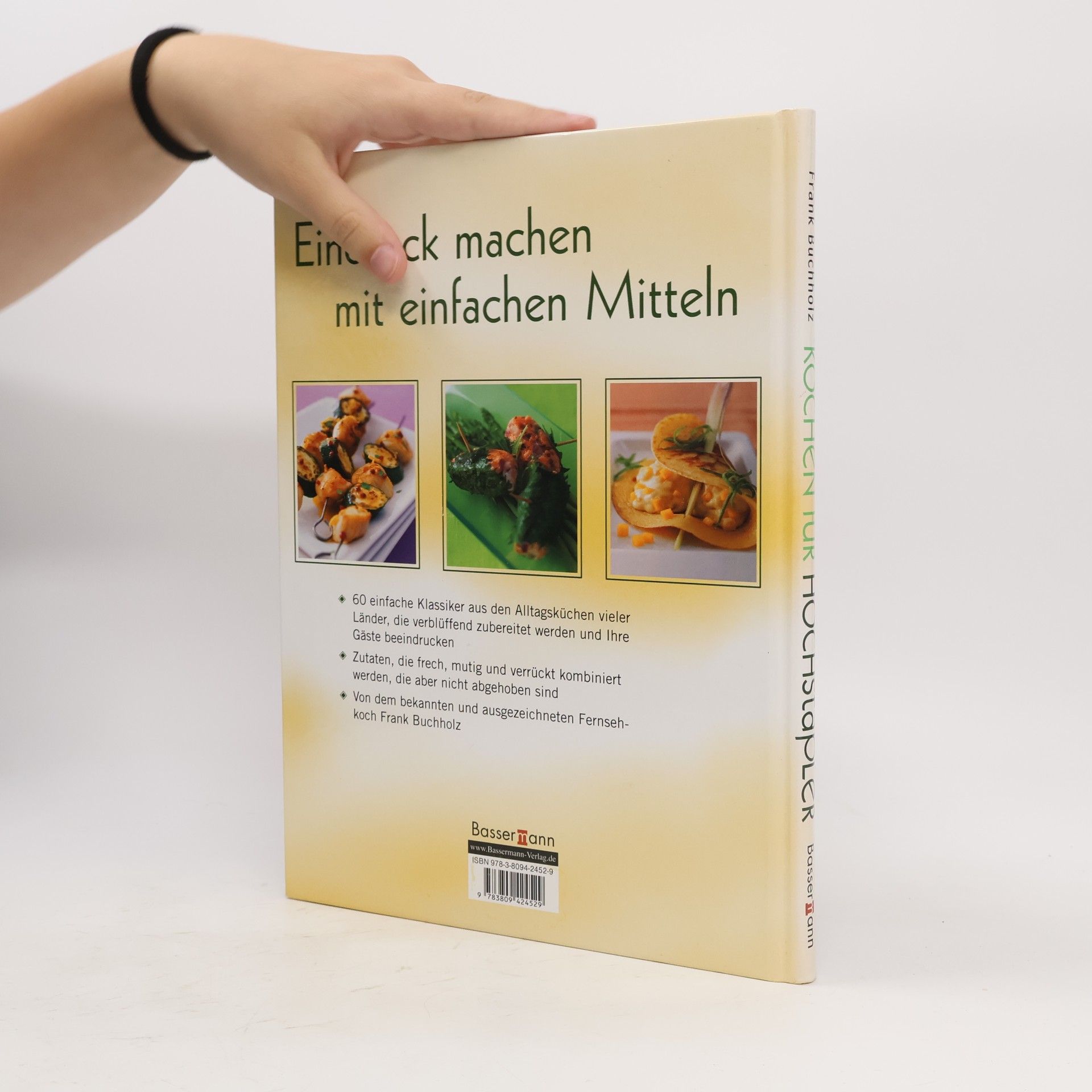 Frank Buchholz Kochen für Hochstapler
