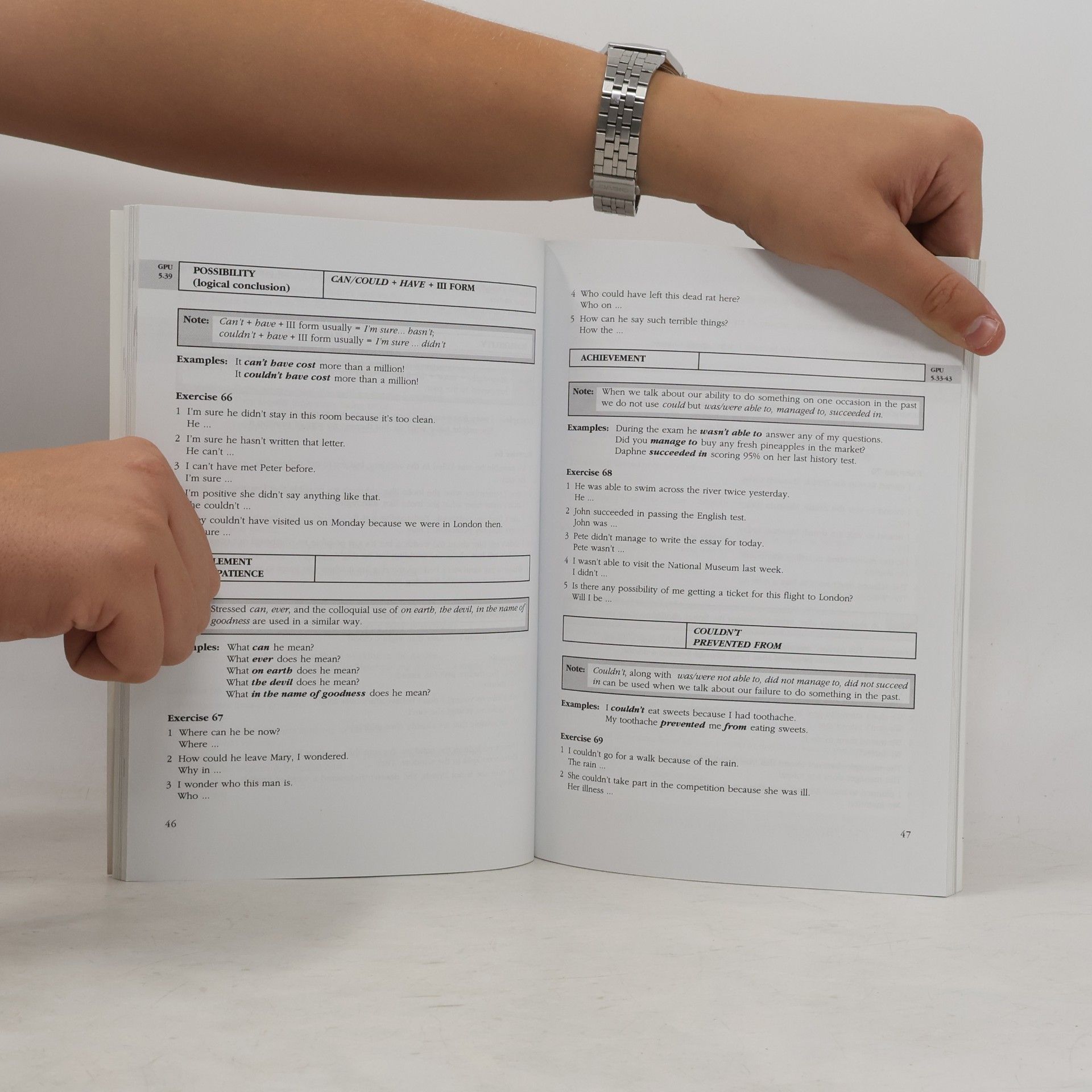 Mariusz Misztal Tests in English. Konstrukce věty