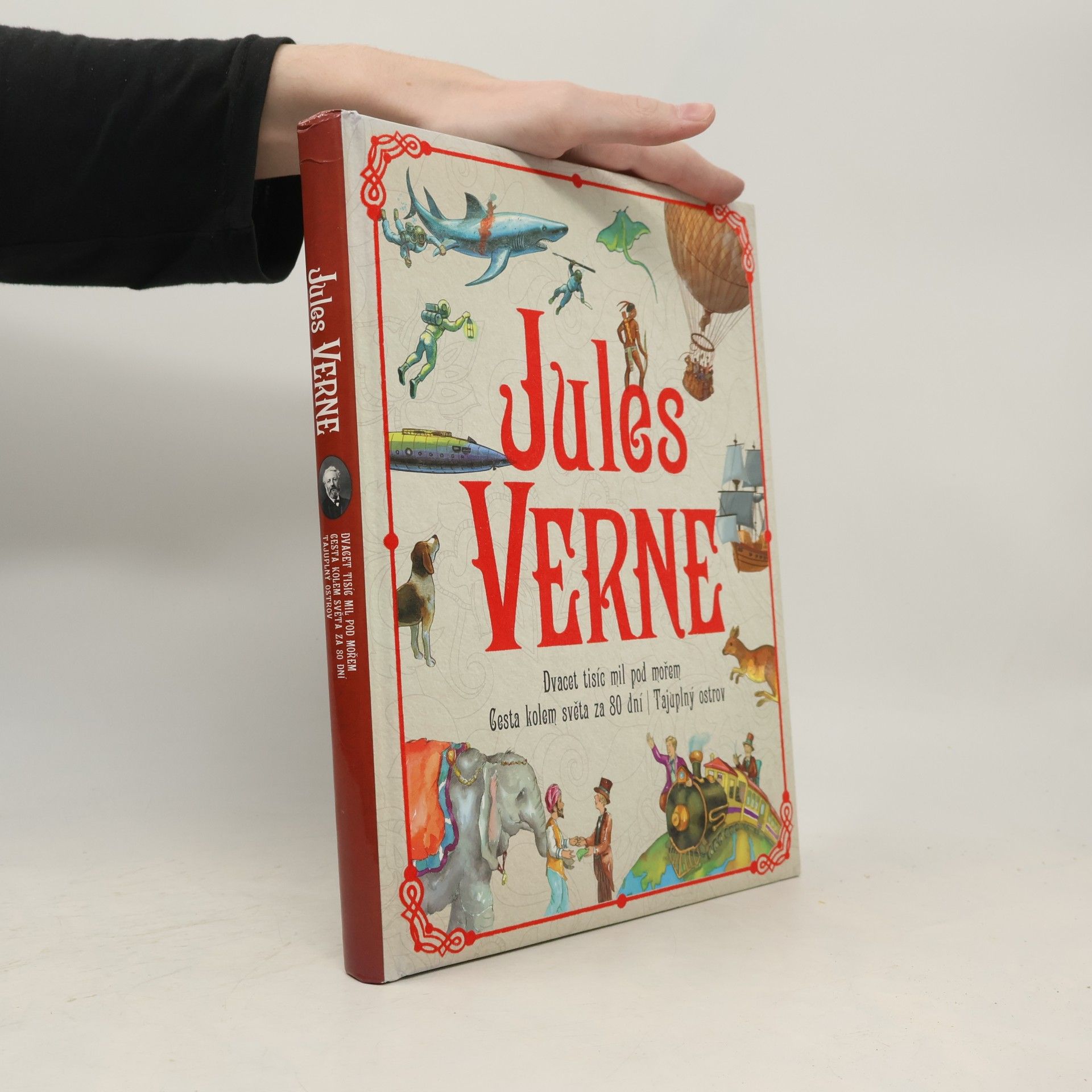 Jules Verne Dvacet tisíc mil pod mořem. Cesta kolem světa za 80 dní. Tajuplný ostrov