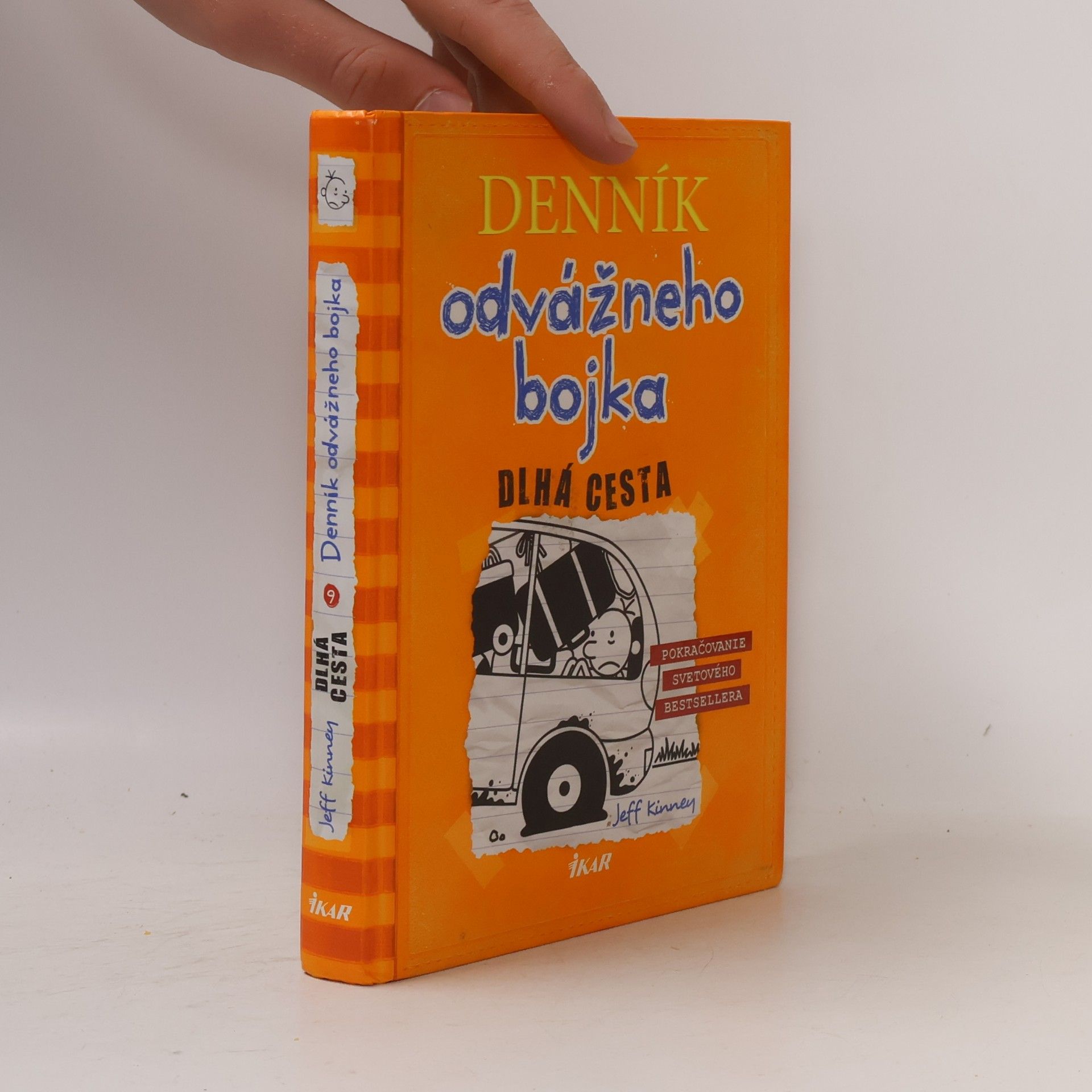 Jeff Kinney Denník odvážneho bojka 9. Dlhá cesta
