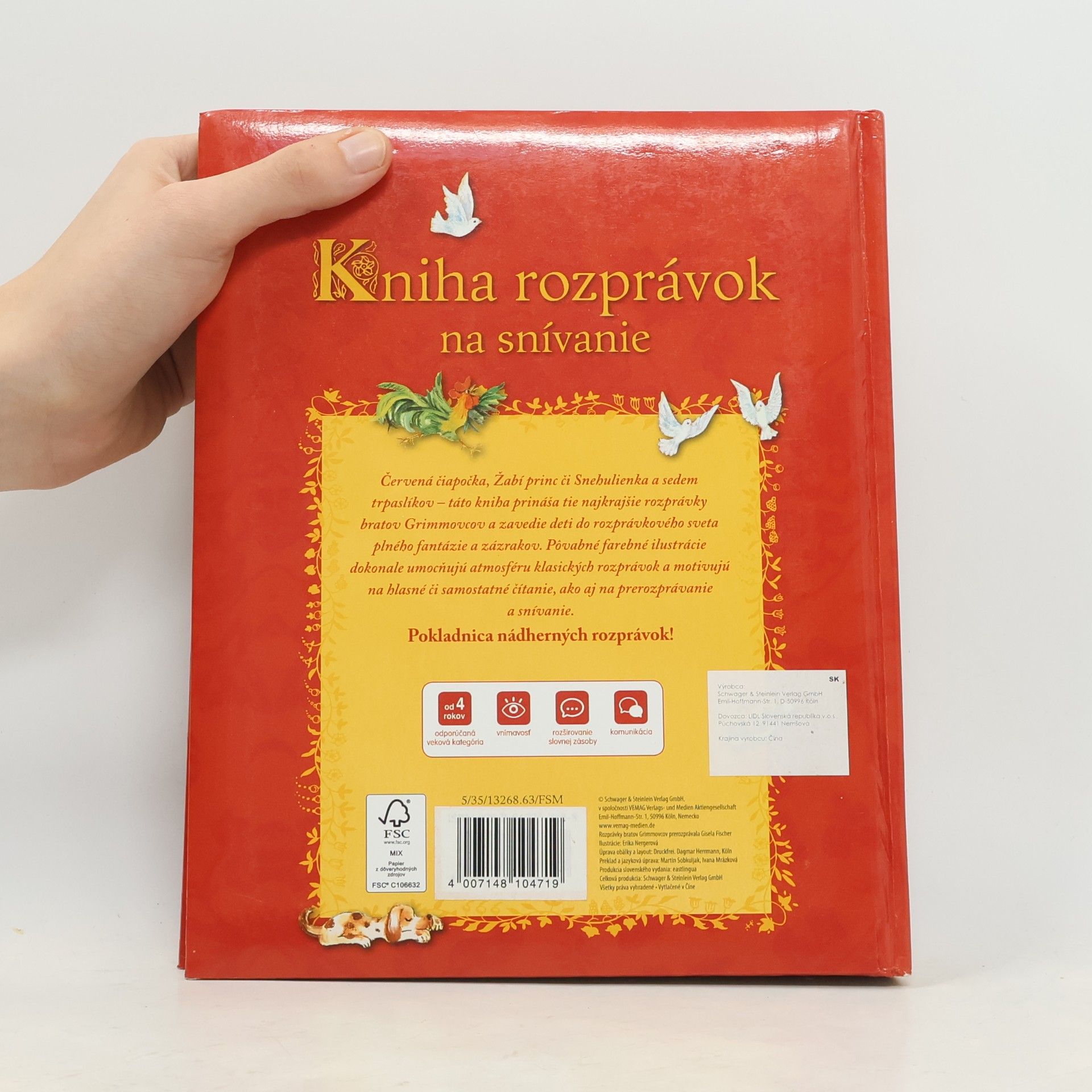 Erika Nerger Kniha rozprávok na snívanie