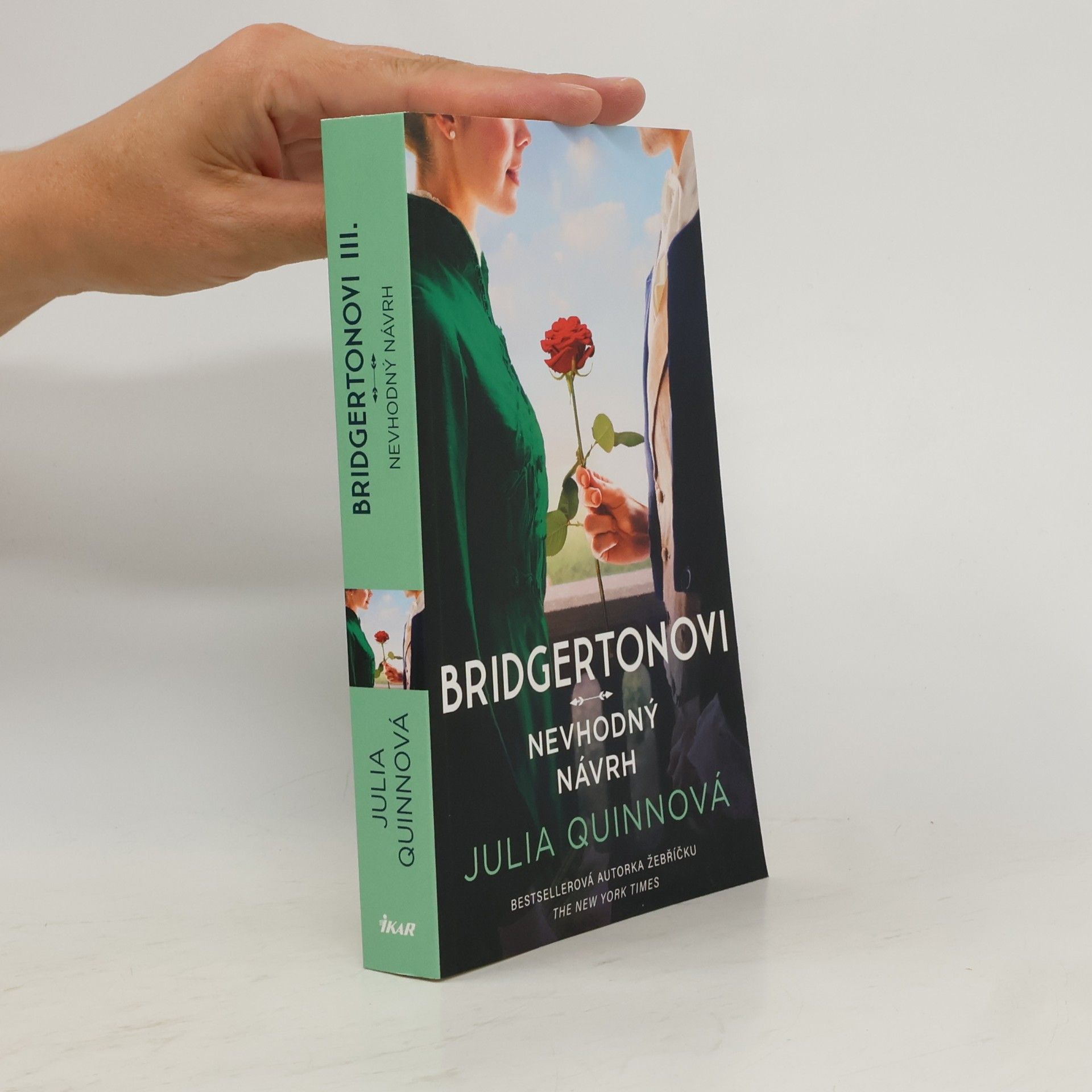 Julie Quinnová Bridgertonovi. Nevhodný návrh