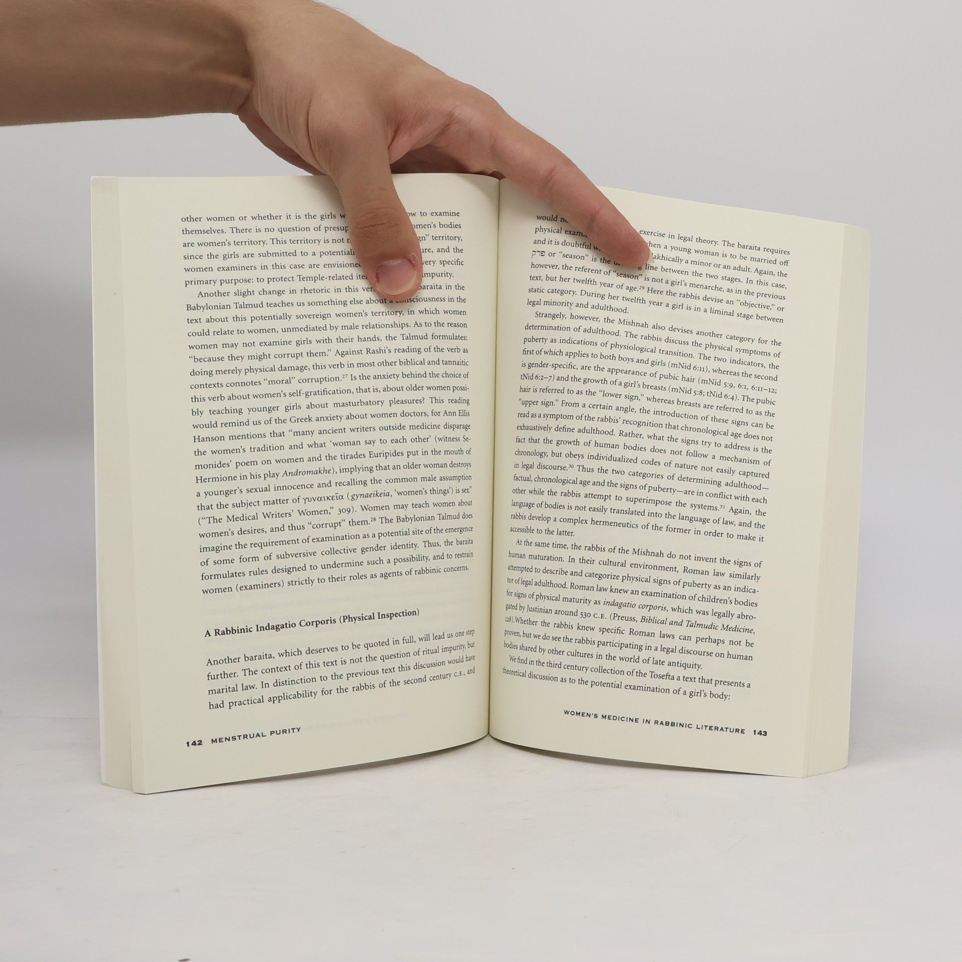Charlotte Elisheva Fonrobert Contraversions: Jews and Other Differences: Menstrual Purity