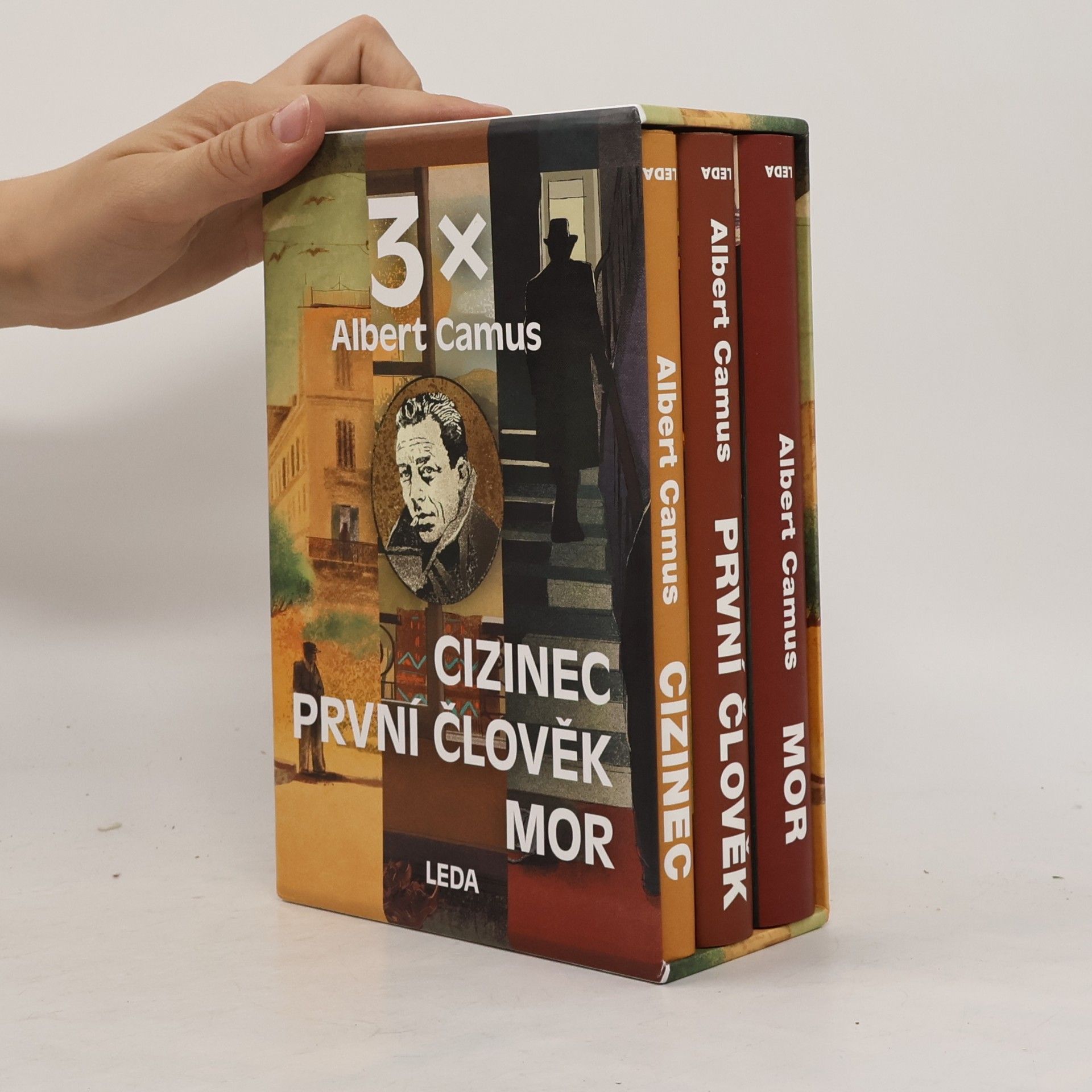 Albert Camus 3x Albert Camus. Cizinec. První člověk. Mor