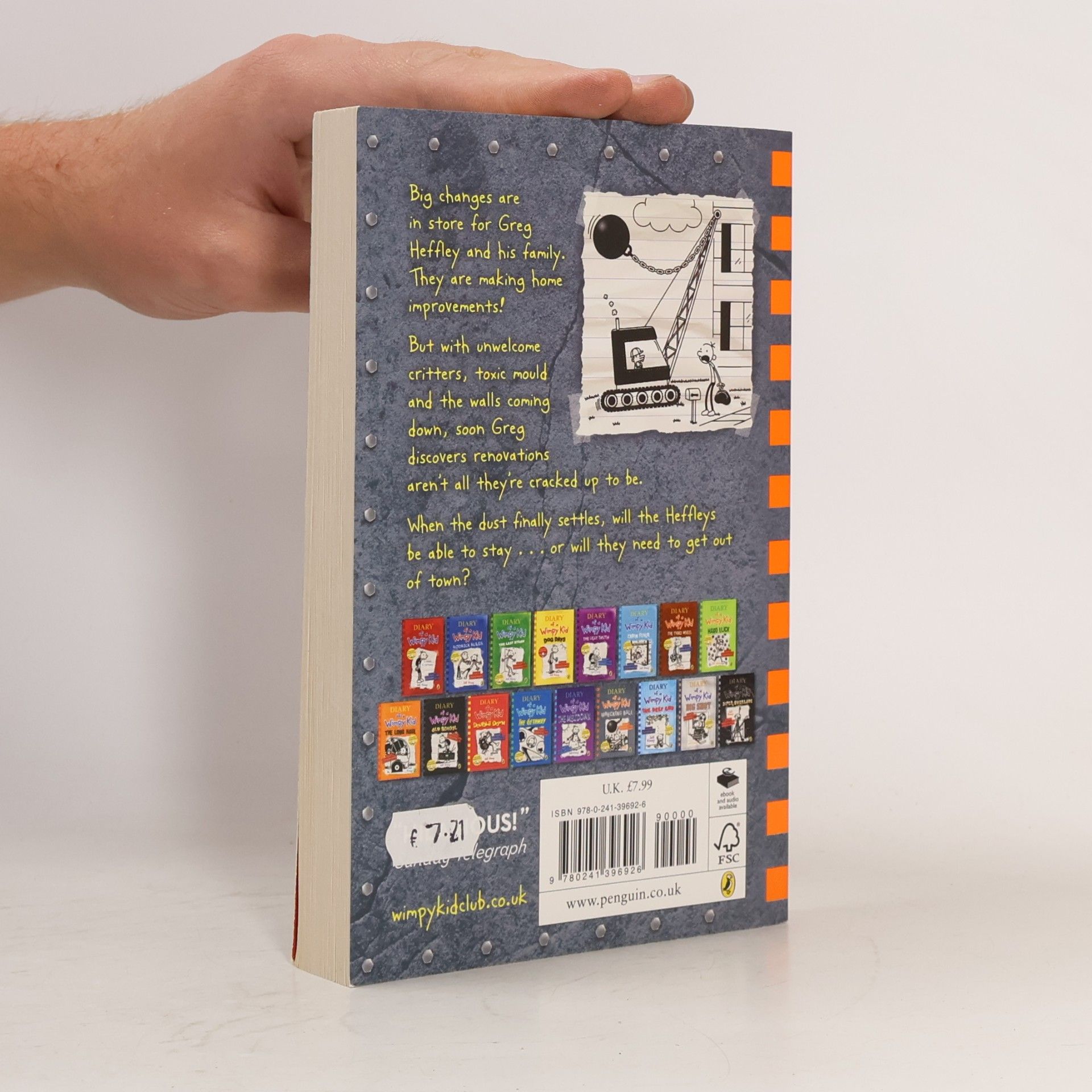 Jeff Kinney Diary of a Wimpy Kid: Wrecking Ball