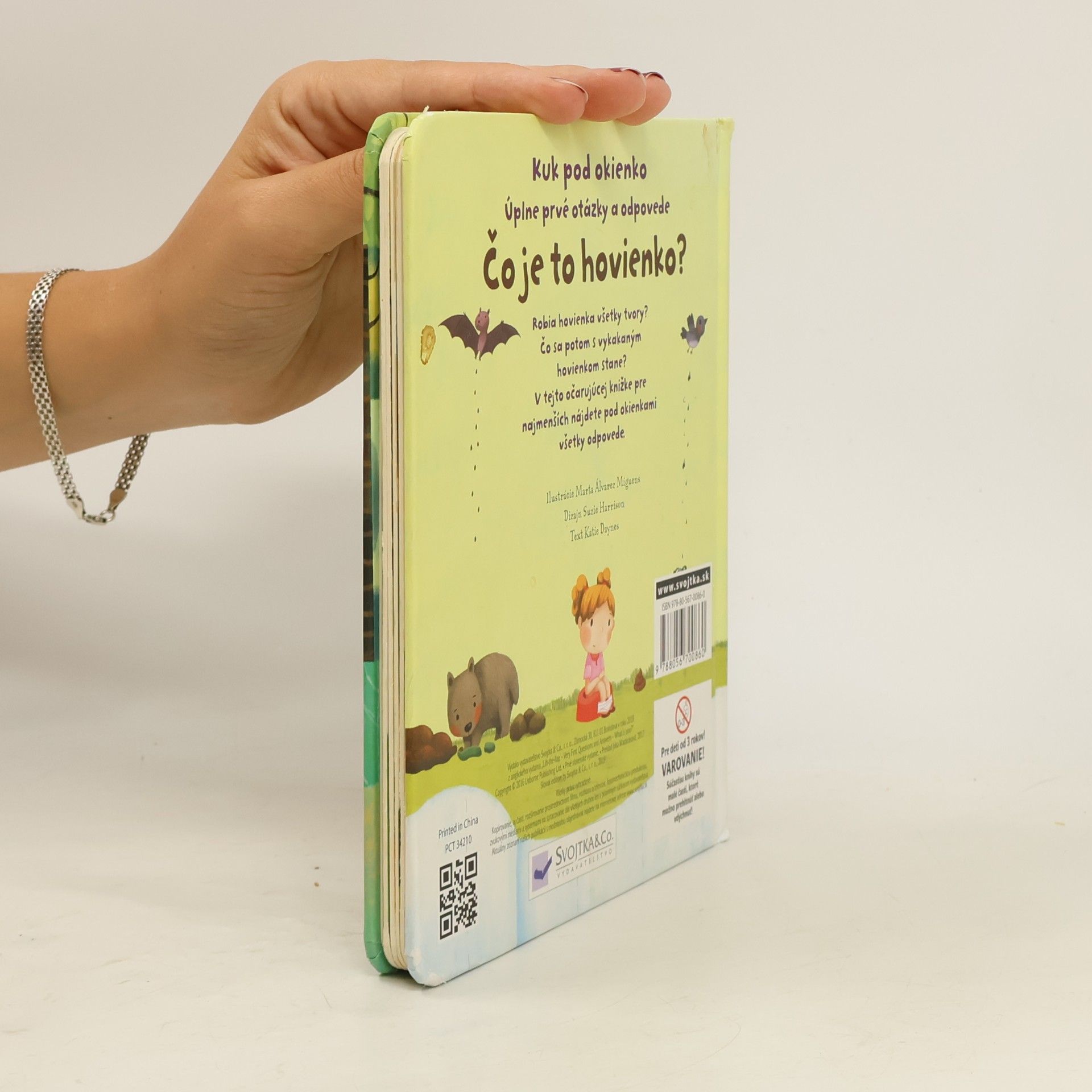 Katie Daynes Kuk pod okienko - Úplne prvé otázky a odpovede - Čo je to hovienko?