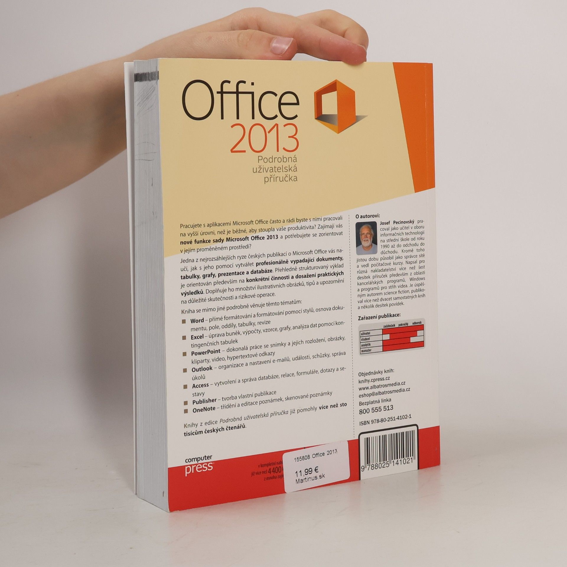 Josef Pecinovský Microsoft Office 2013 : podrobná uživatelská příručka