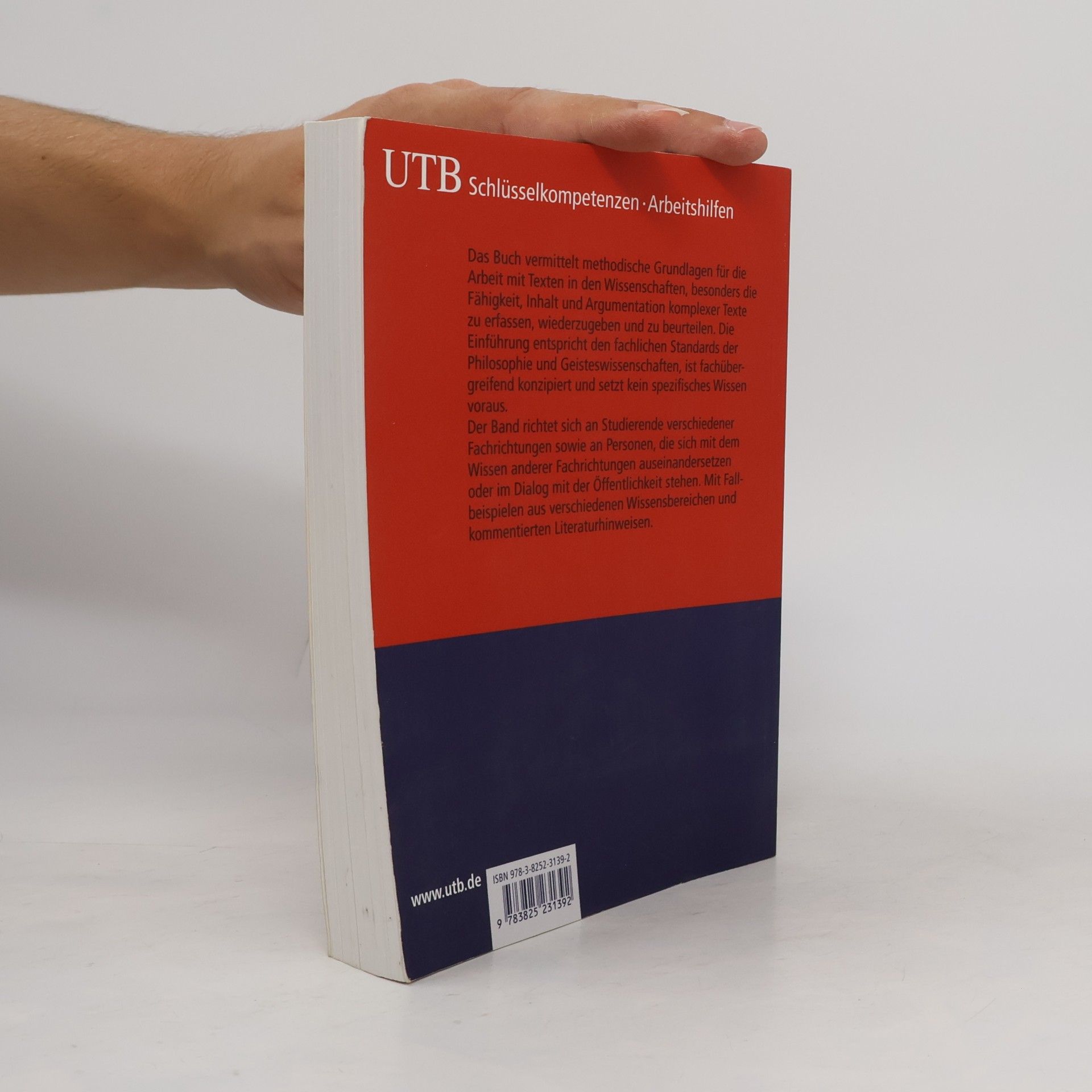 Georg Brun Textanalyse in den Wissenschaften
