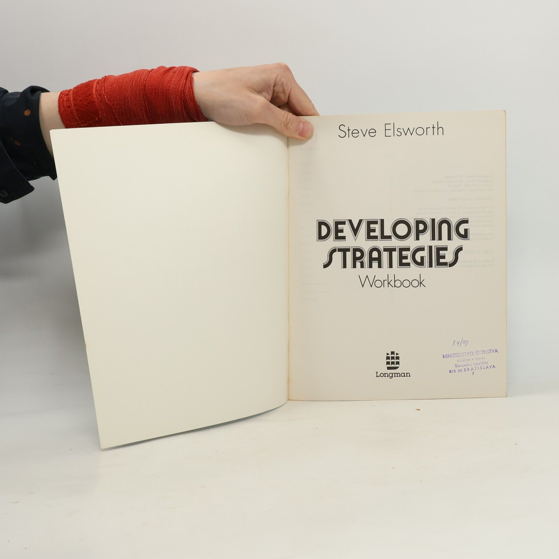 Steve Elsworth Developing Strategies