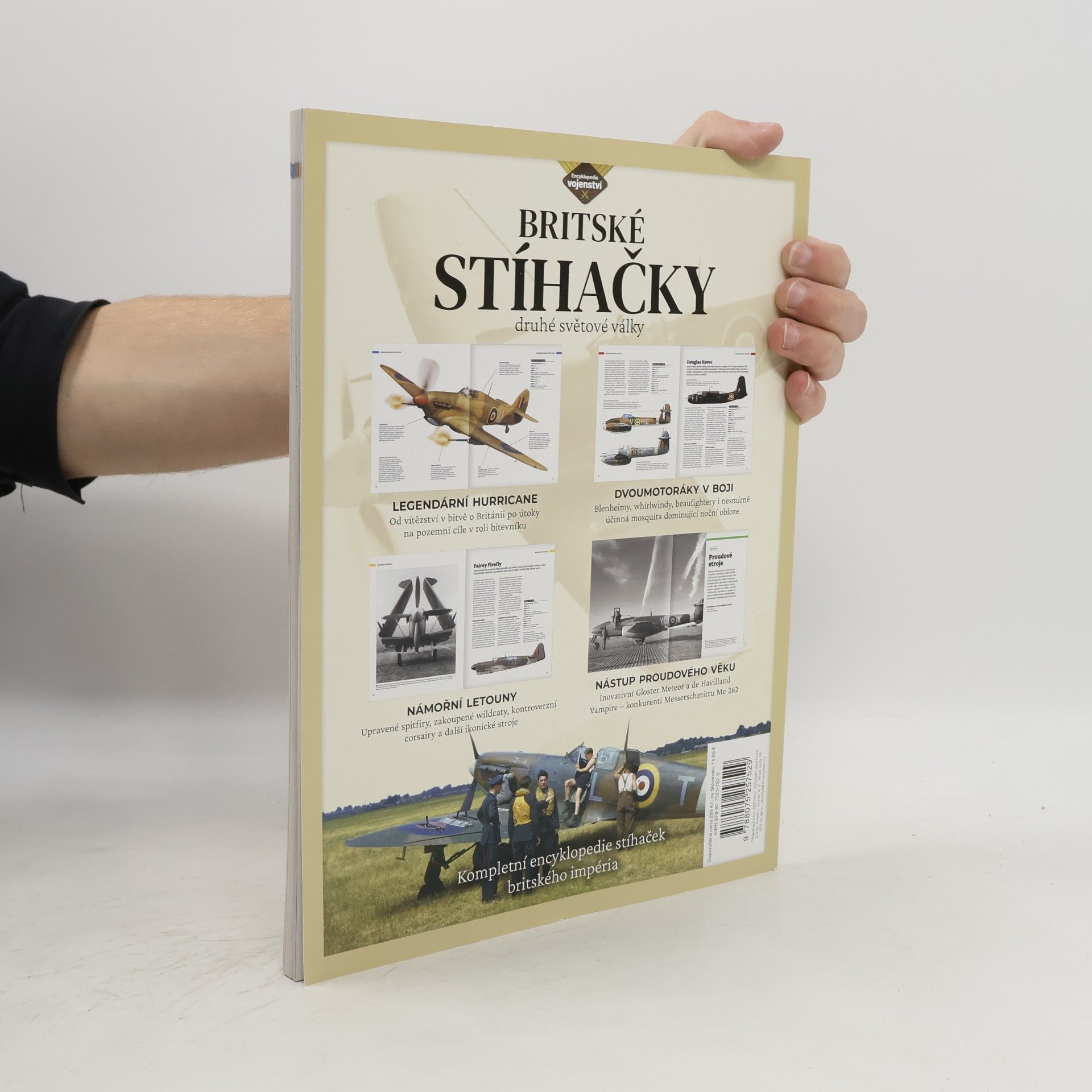 Edward Ward Britské stíhačky druhé světové války
