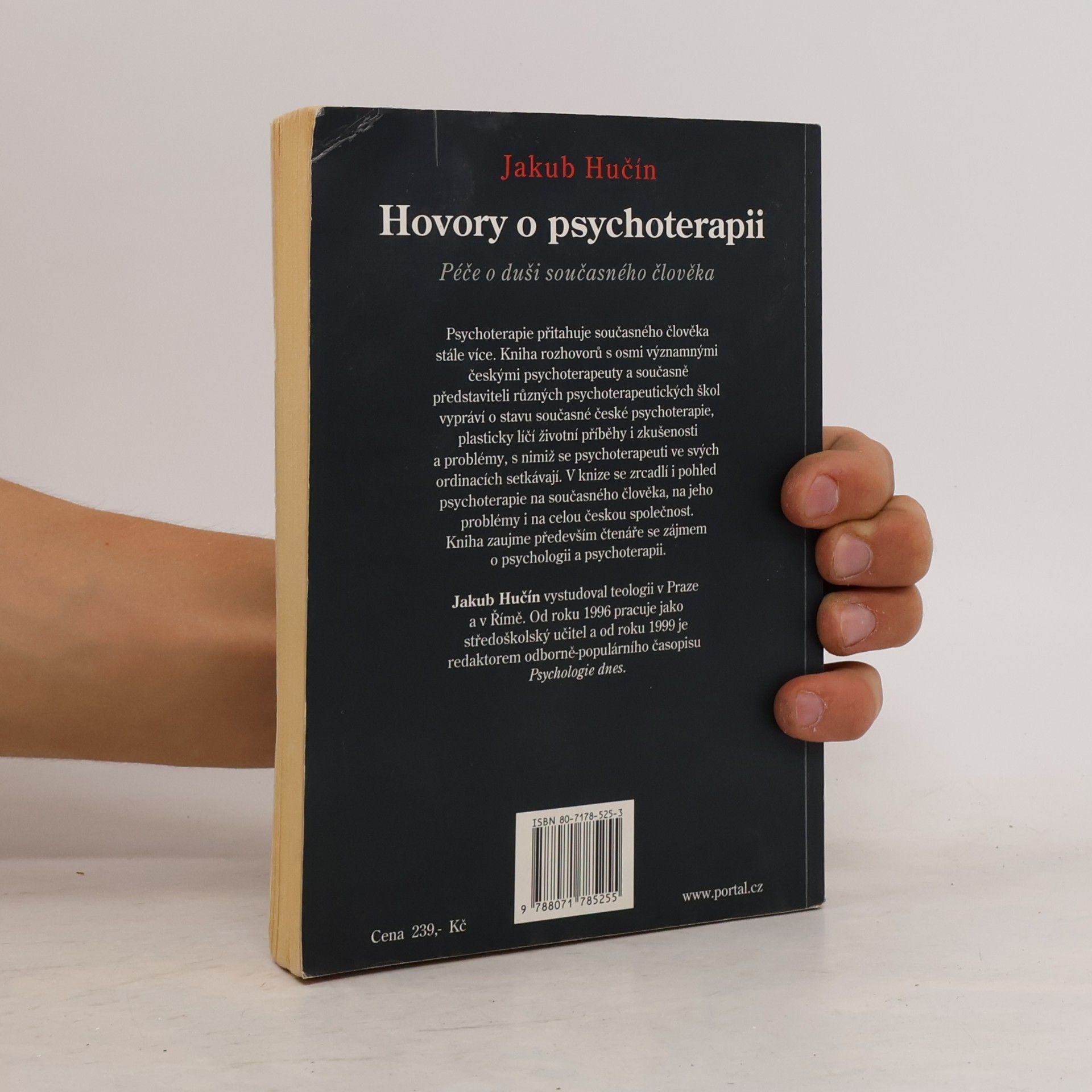 Jakub Hučín Hovory o psychoterapii. Péče o duši současného člověka