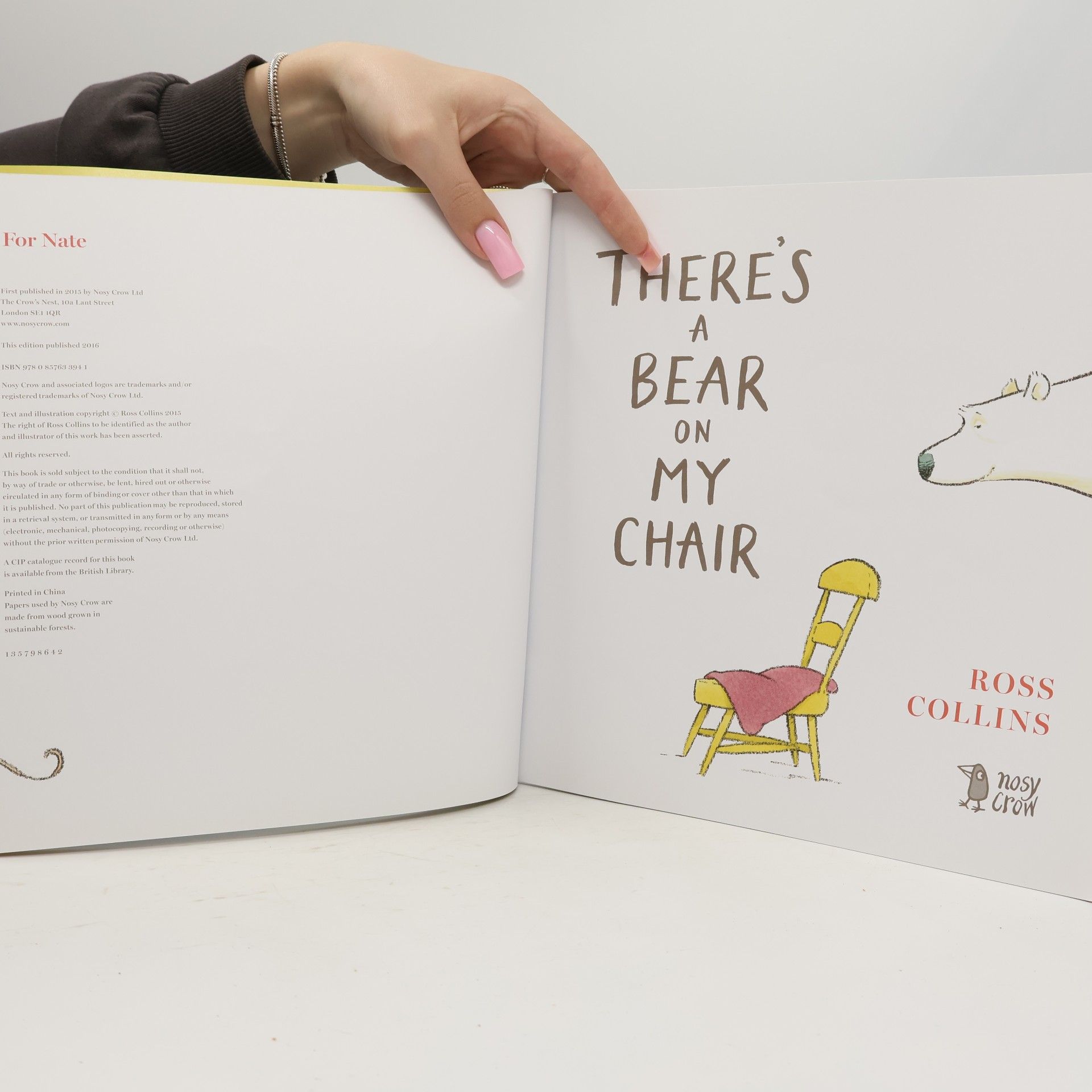 Ross Collins Ross Collins' Mouse and Bear Stories: There's a Bear on My Chair