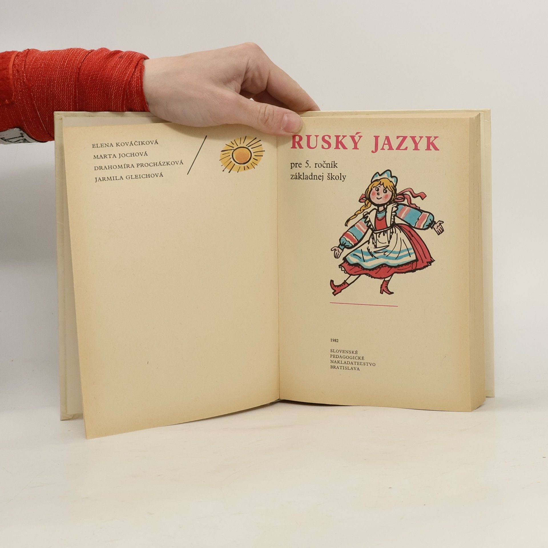 Autorenkollektiv Ruský jazyk pre 5. ročník základnej školy
