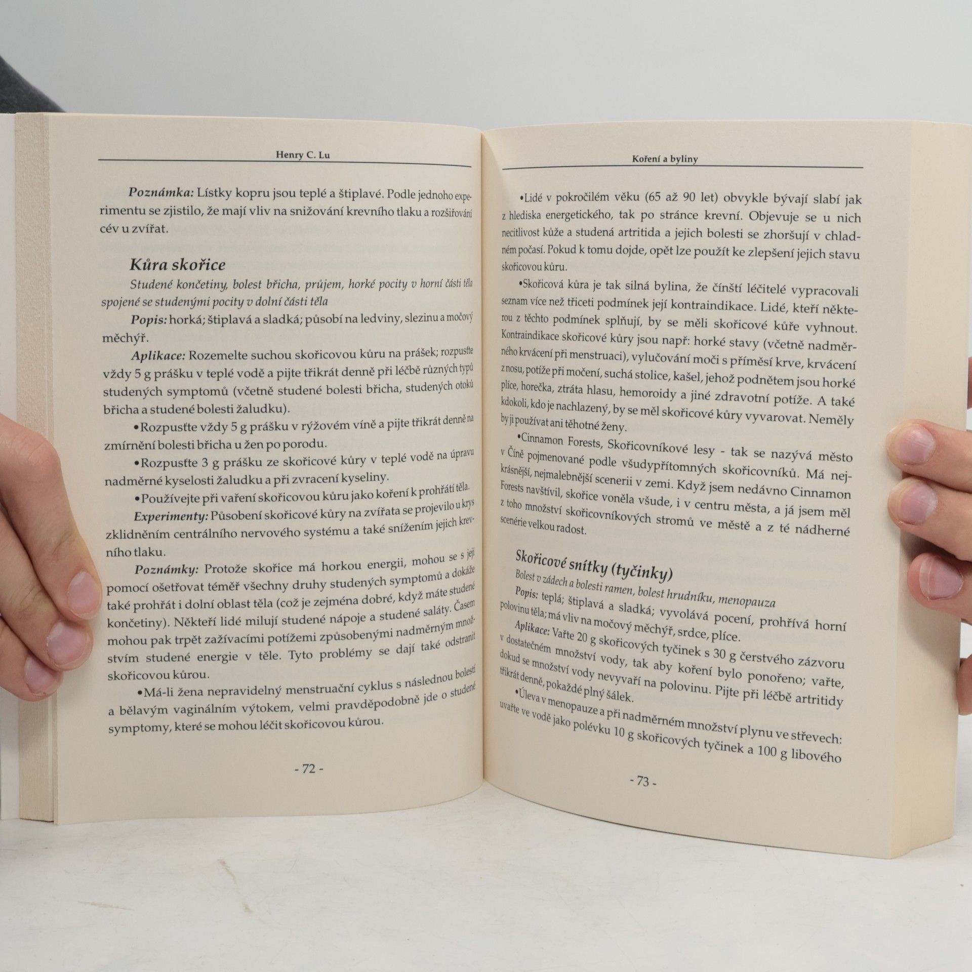 Henry C. Lu Čínský systém léčby potravinami: Prevence a léčení