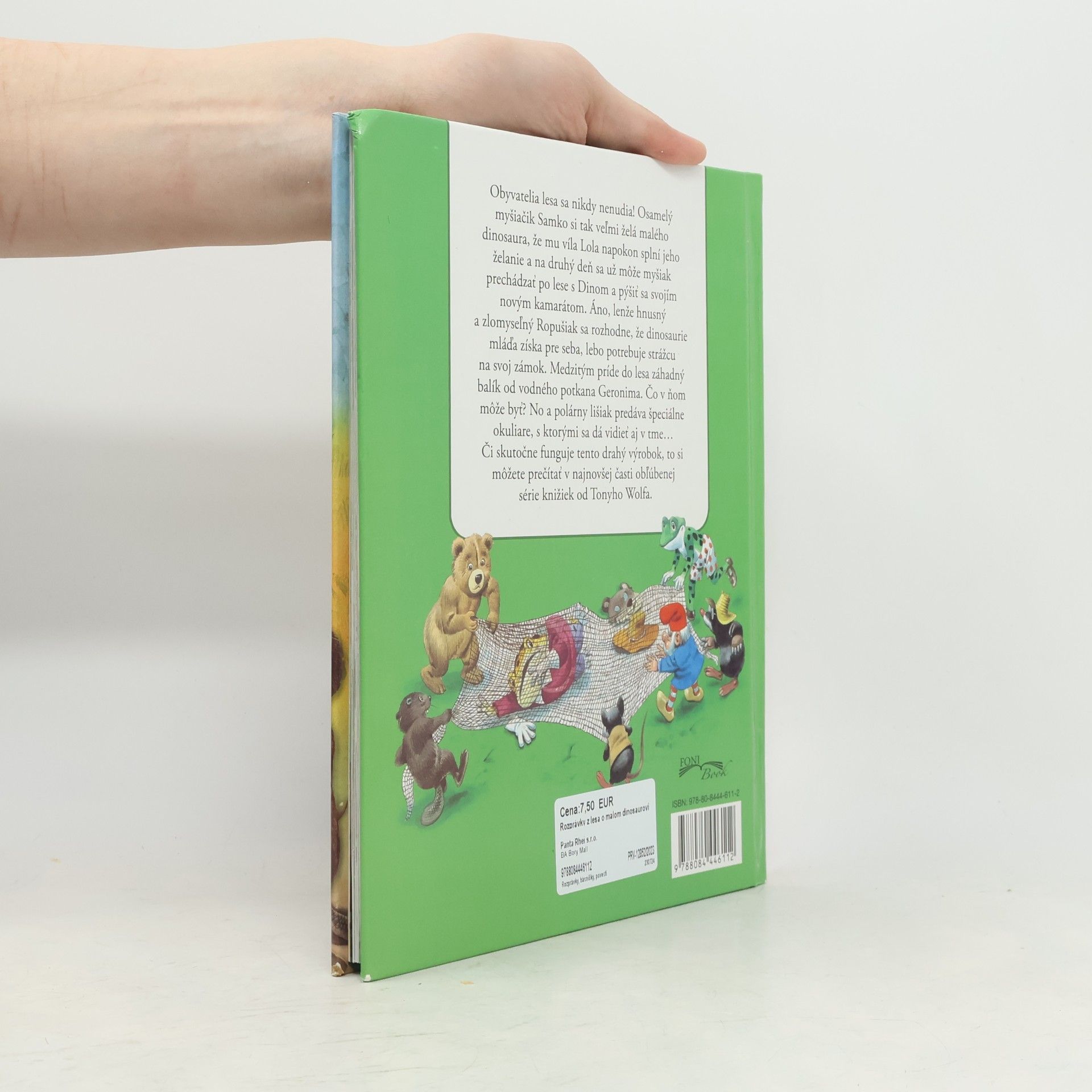 Tony Wolf Rozprávky z lesa o malom dinosaurovi (2.vydanie)