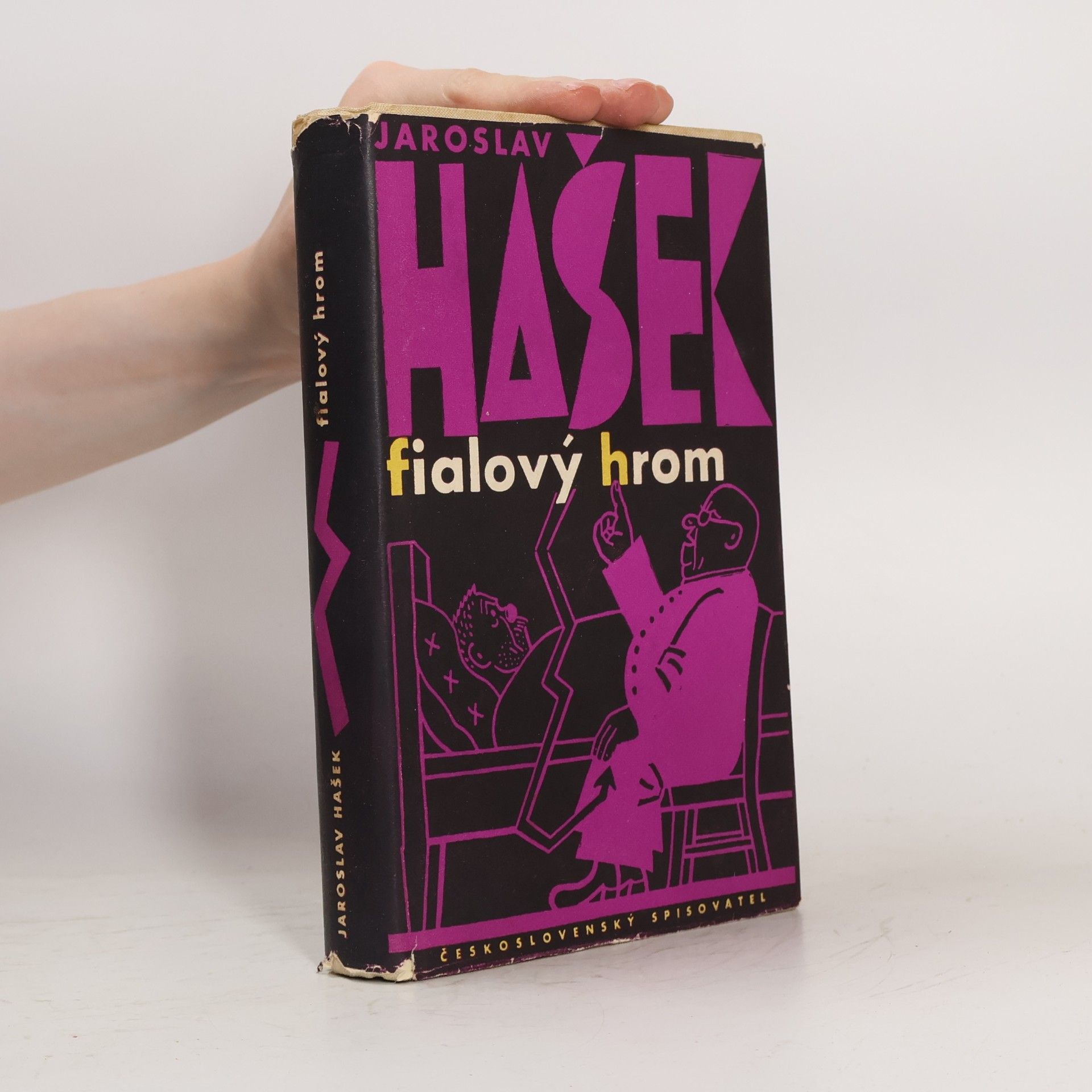 Jaroslav Hašek Fialový hrom