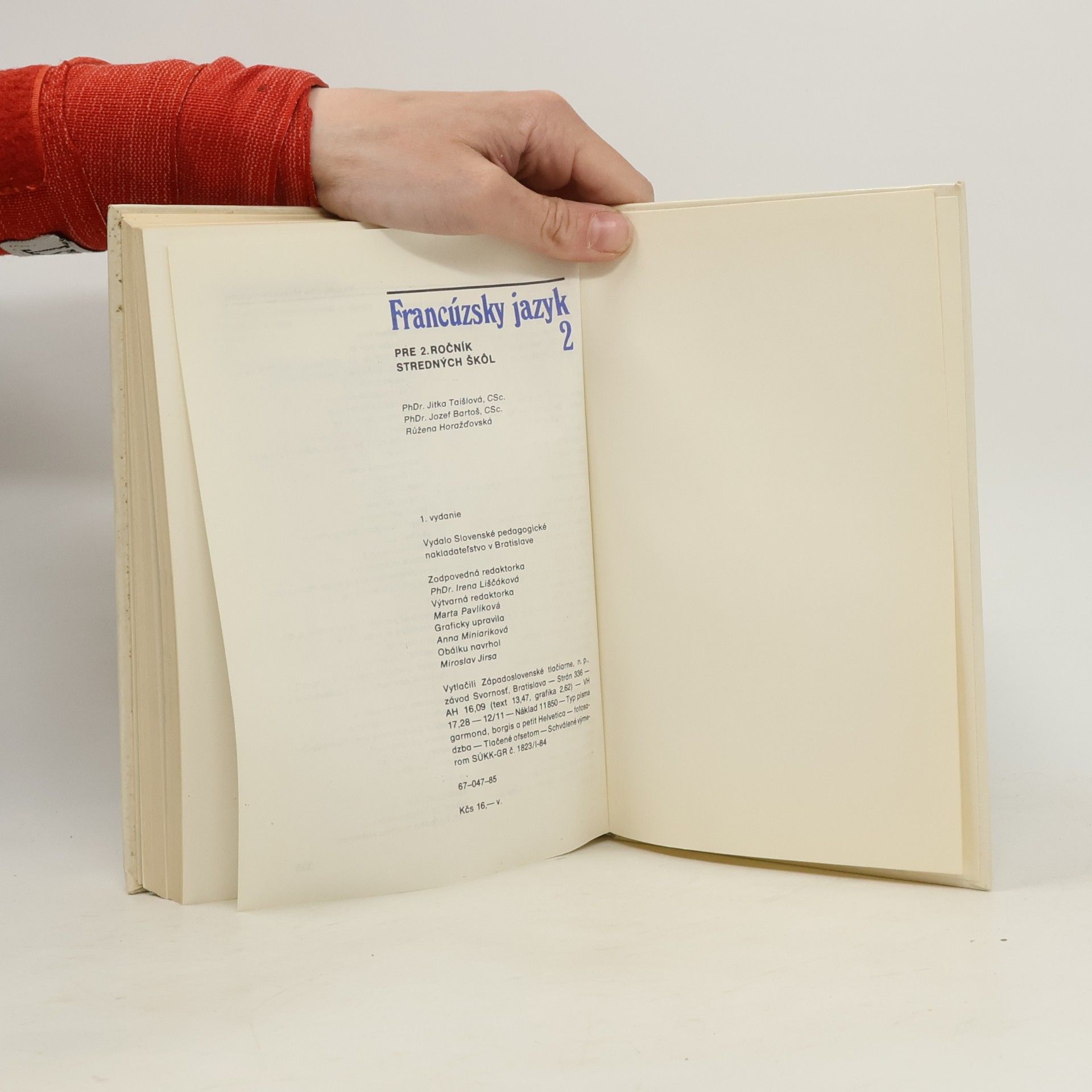 Autorenkollektiv Francúzský jazyk pre 2. ročník stredných škol 2