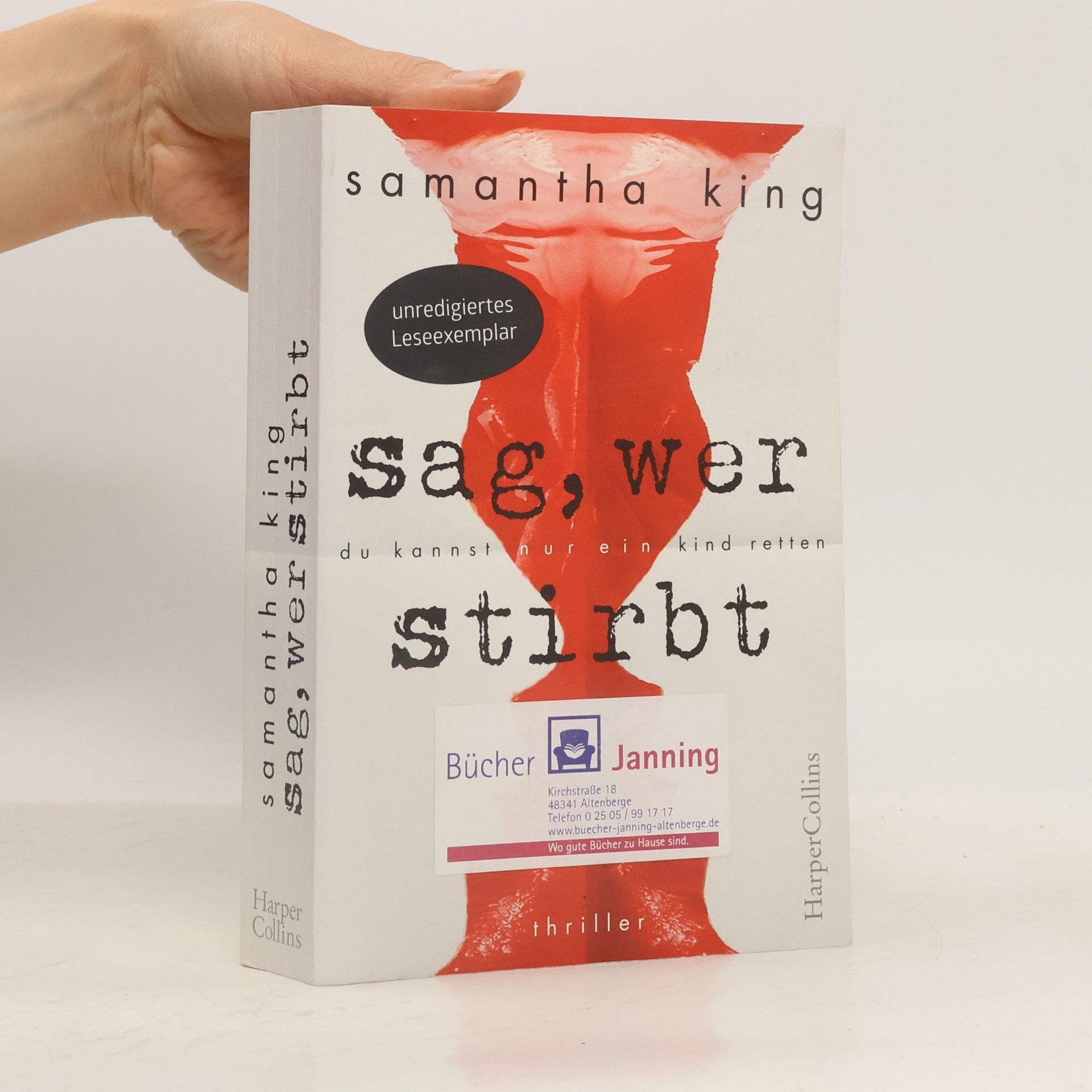Samantha King Sag, wer stirbt