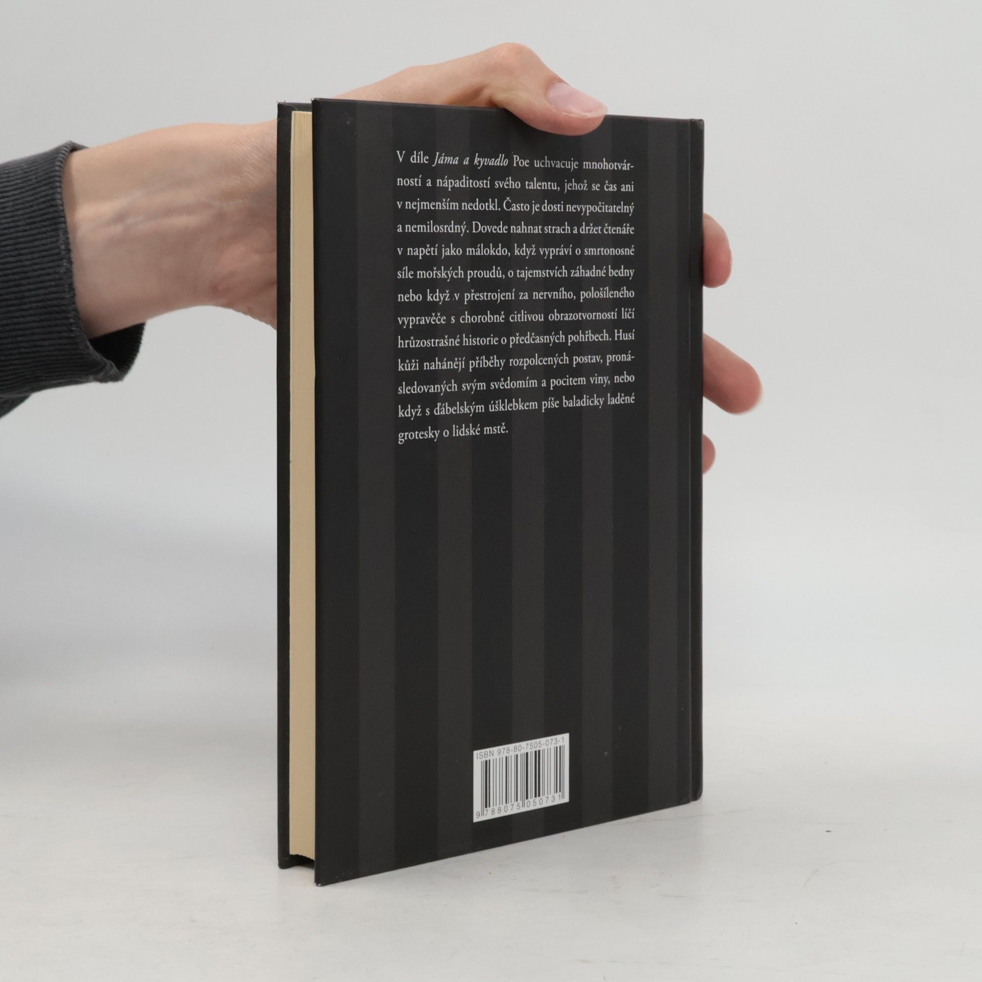 Edgar Allan Poe Jáma a kyvadlo a jiné fantastické příběhy
