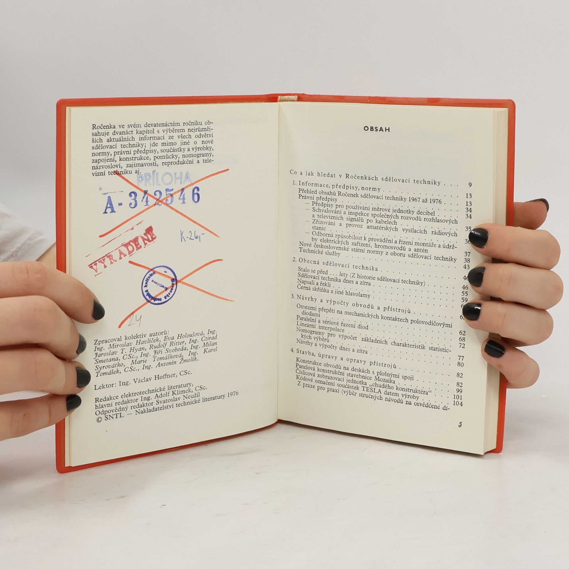 Various authors Ročenka sdělovací techniky 1977