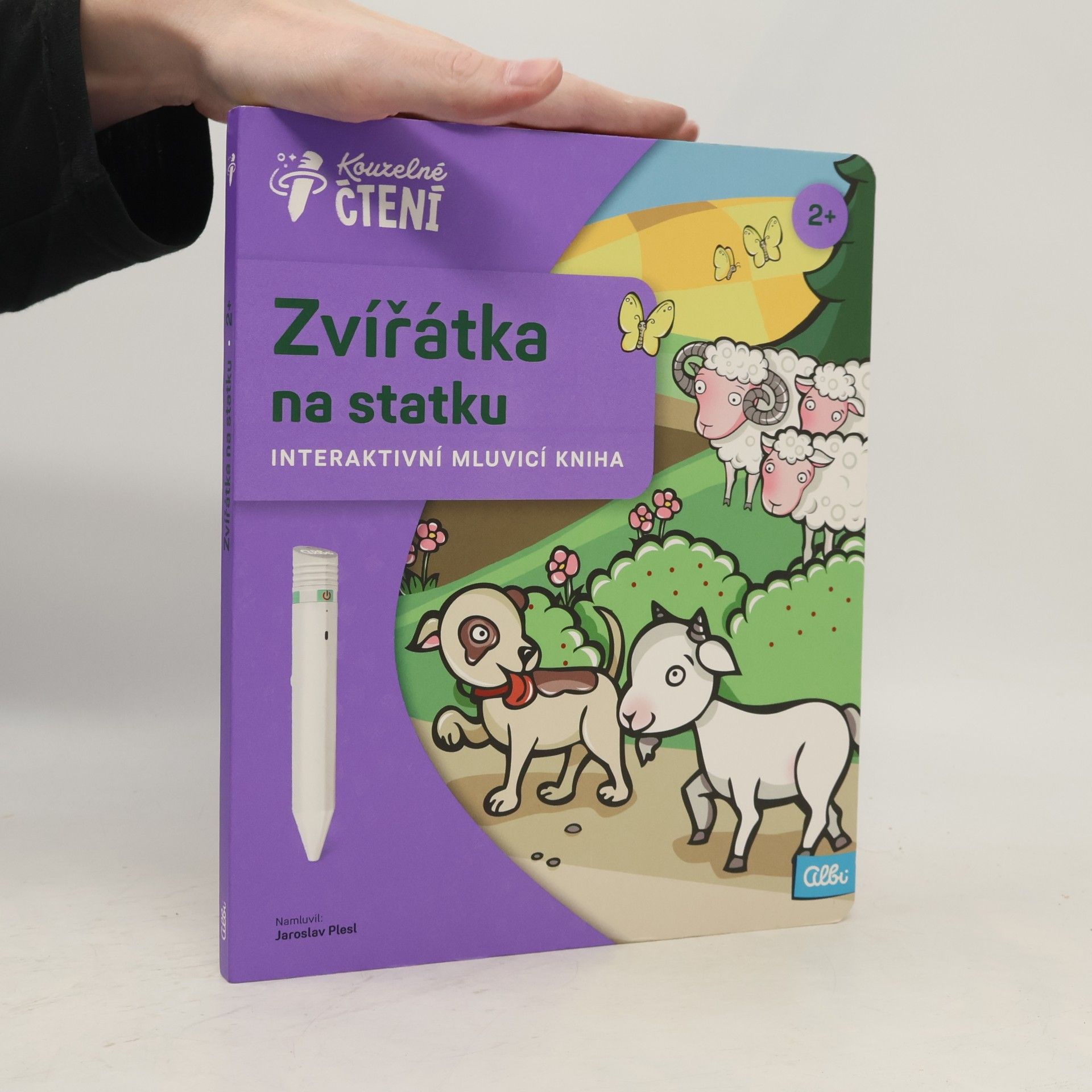 Lucie Krystlíková Zvířátka na statku. Interaktivní mluvící kniha